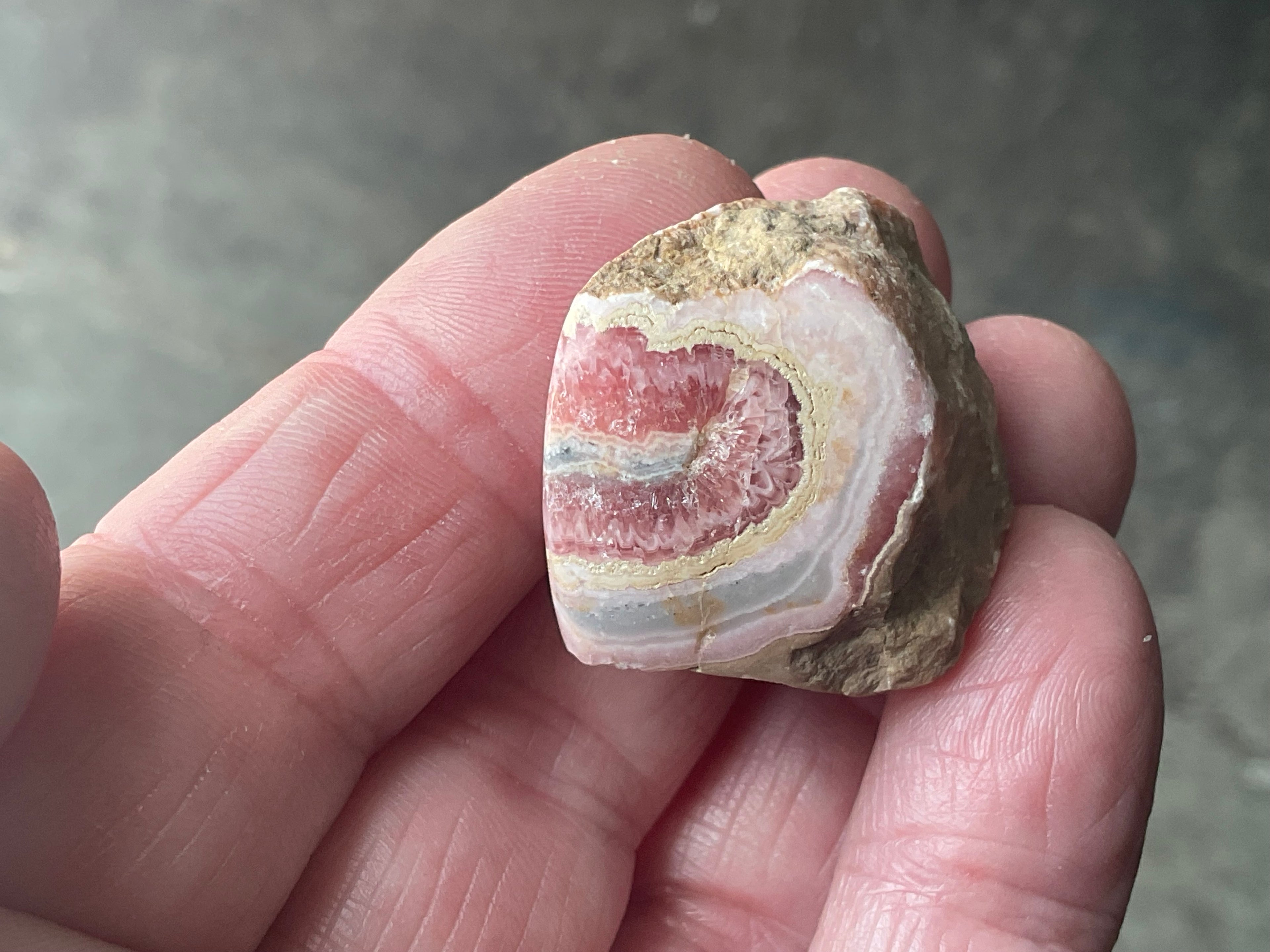 28g Rhodochrosite Polished Specimen 1A