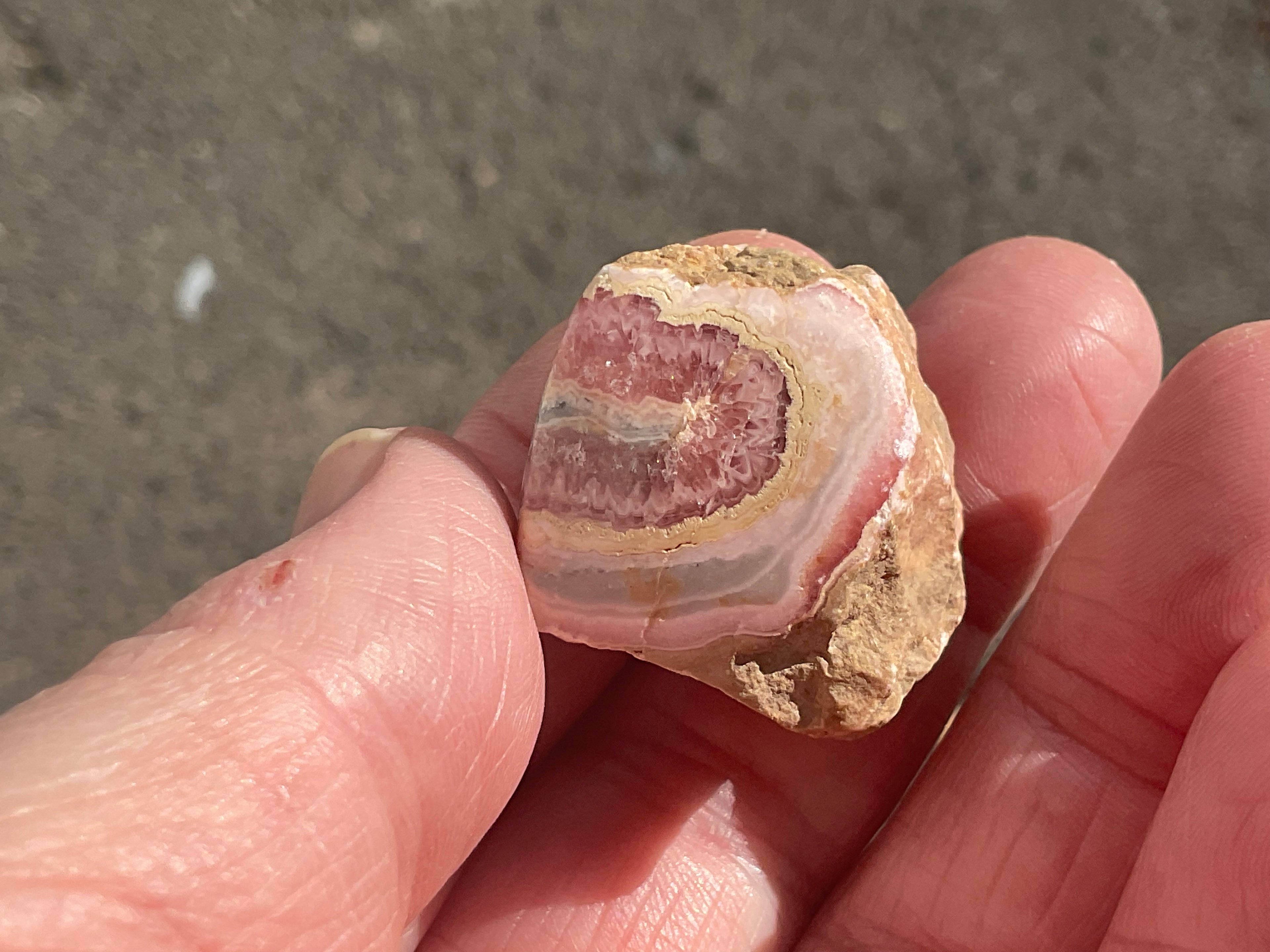 28g Rhodochrosite Polished Specimen 1A