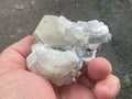 143g Large Diamond Calcite on Quartz Specimen 2A from Fujian, China