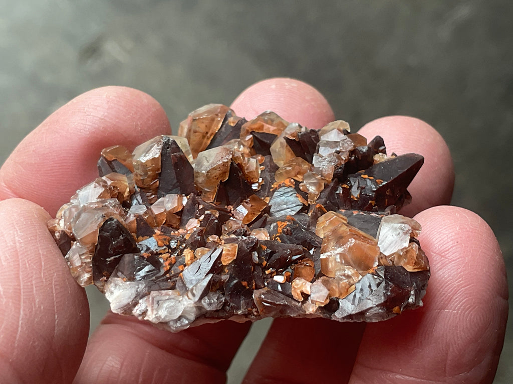 26g Hematite Stained Red Calcite