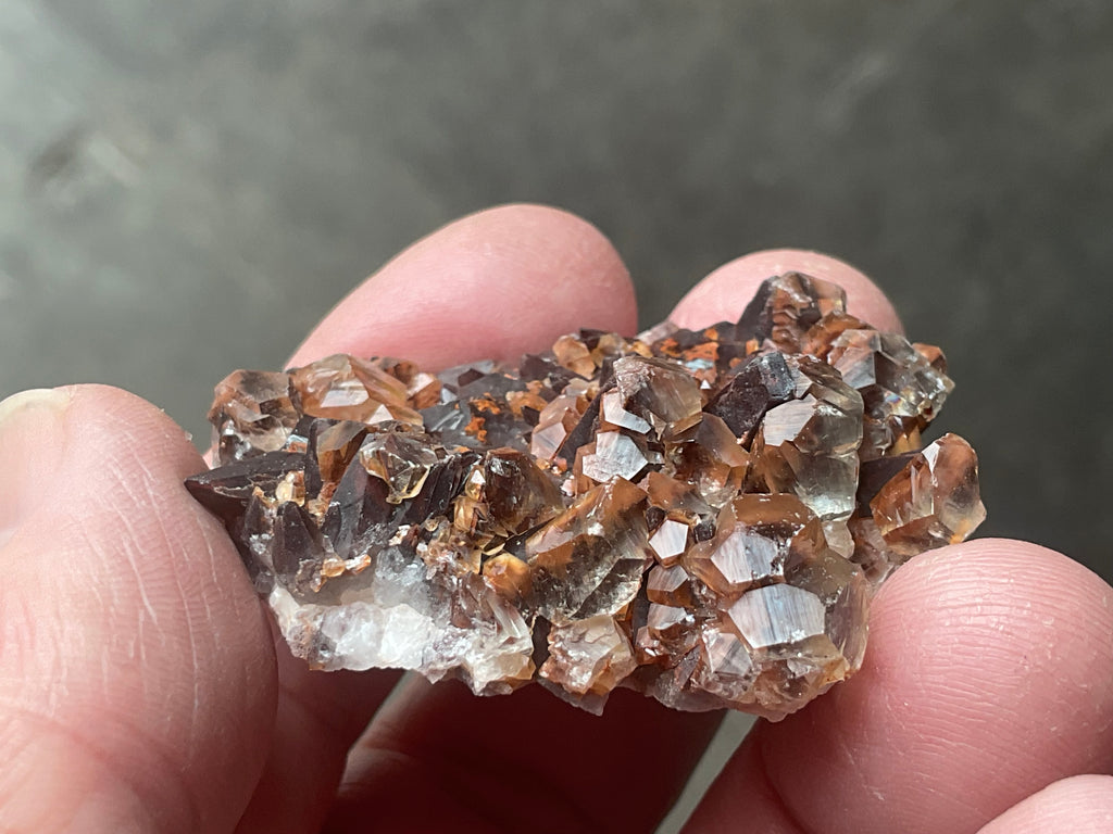 26g Hematite Stained Red Calcite