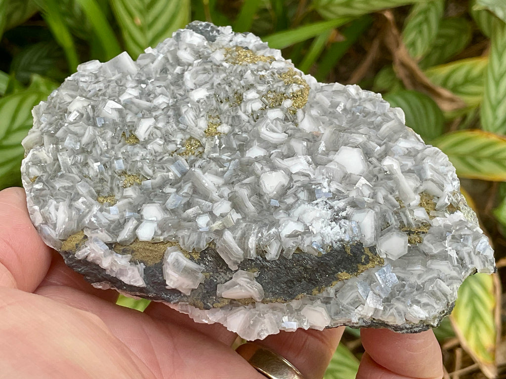 356g “Biscuit Calcite” with Pyrite Specimen from Hunan, China
