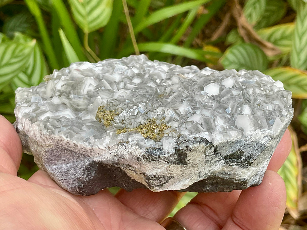 356g “Biscuit Calcite” with Pyrite Specimen from Hunan, China