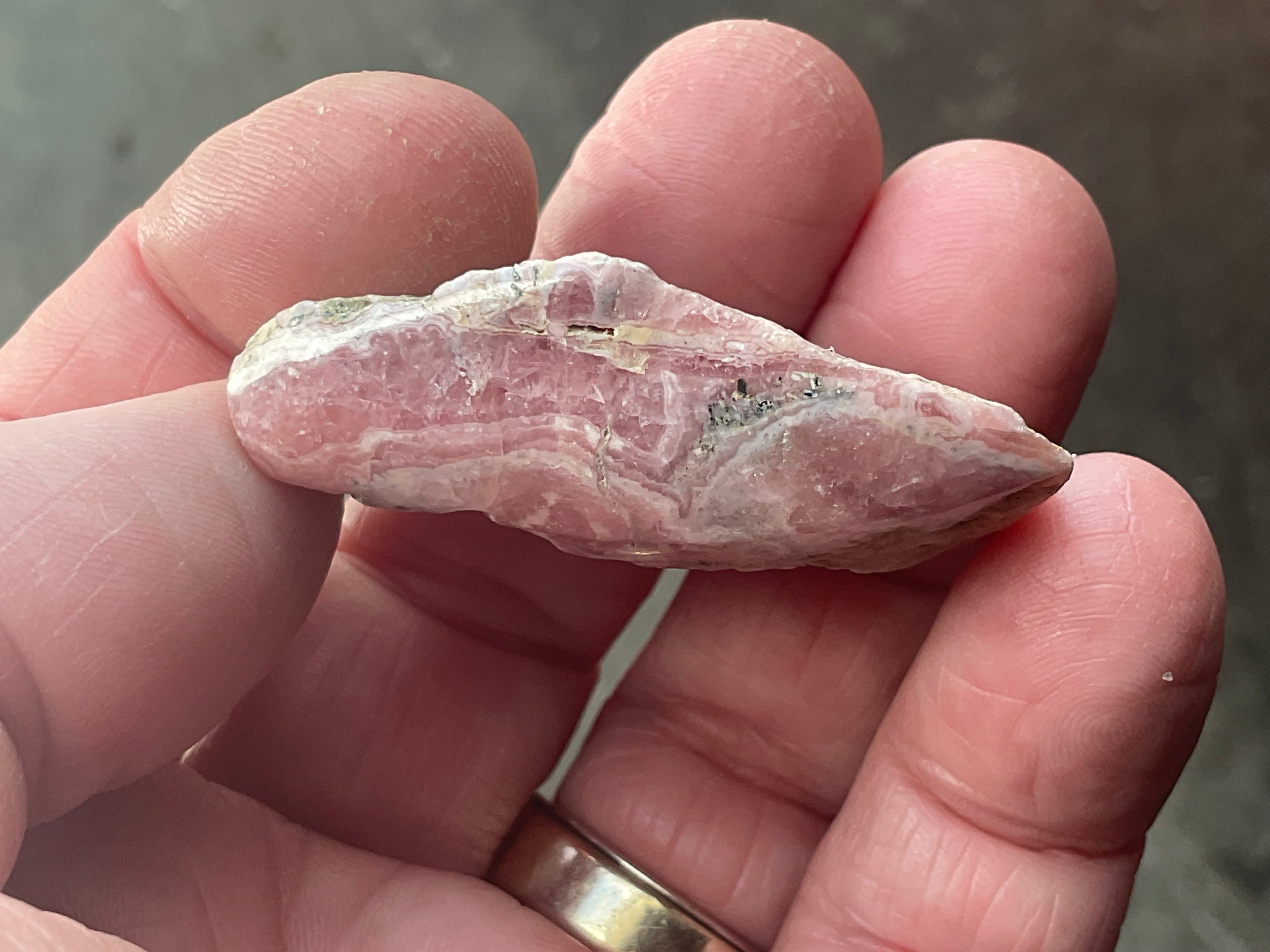 36g Rhodochrosite Polished Specimen 2A
