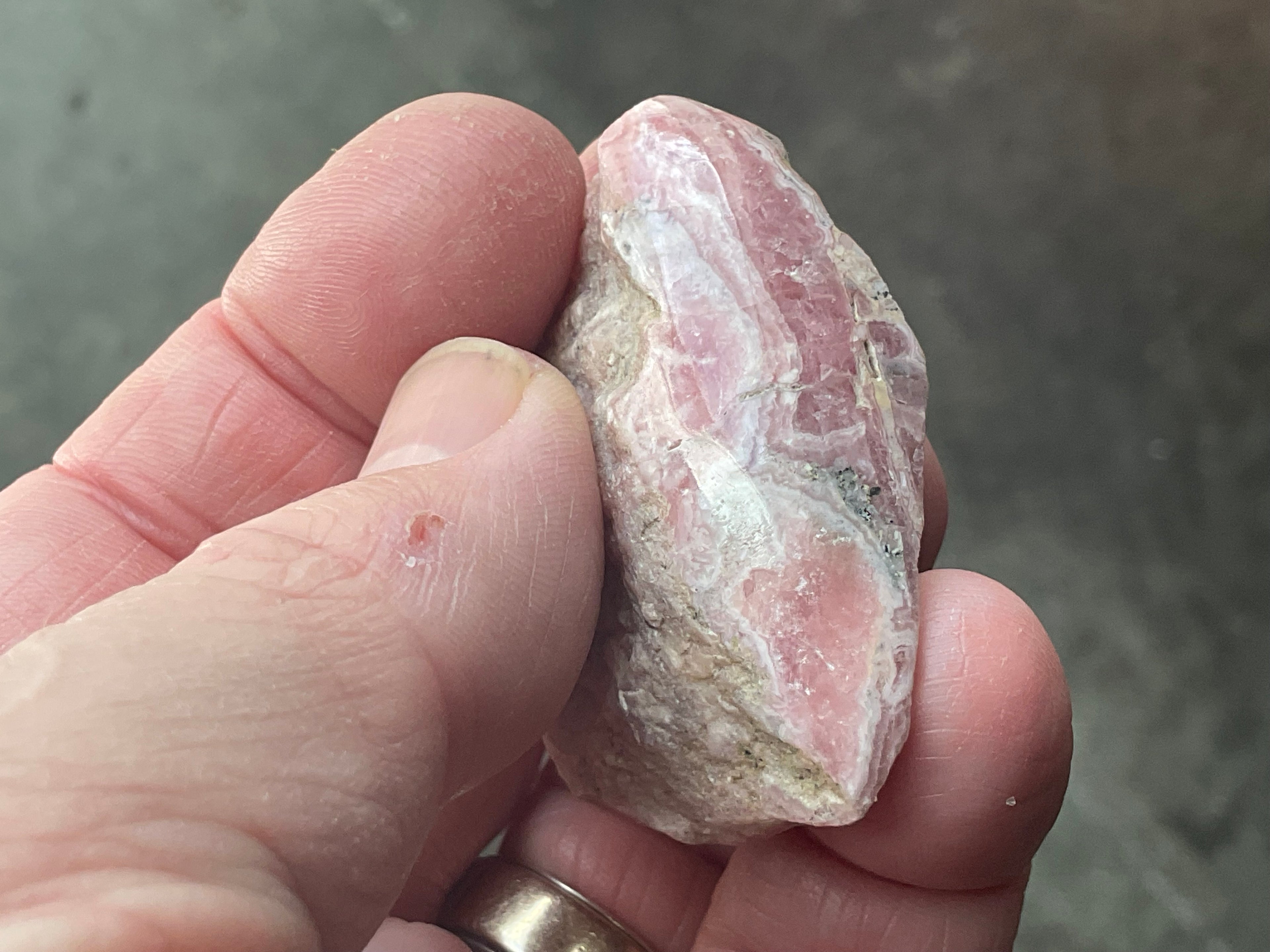 36g Rhodochrosite Polished Specimen 2A