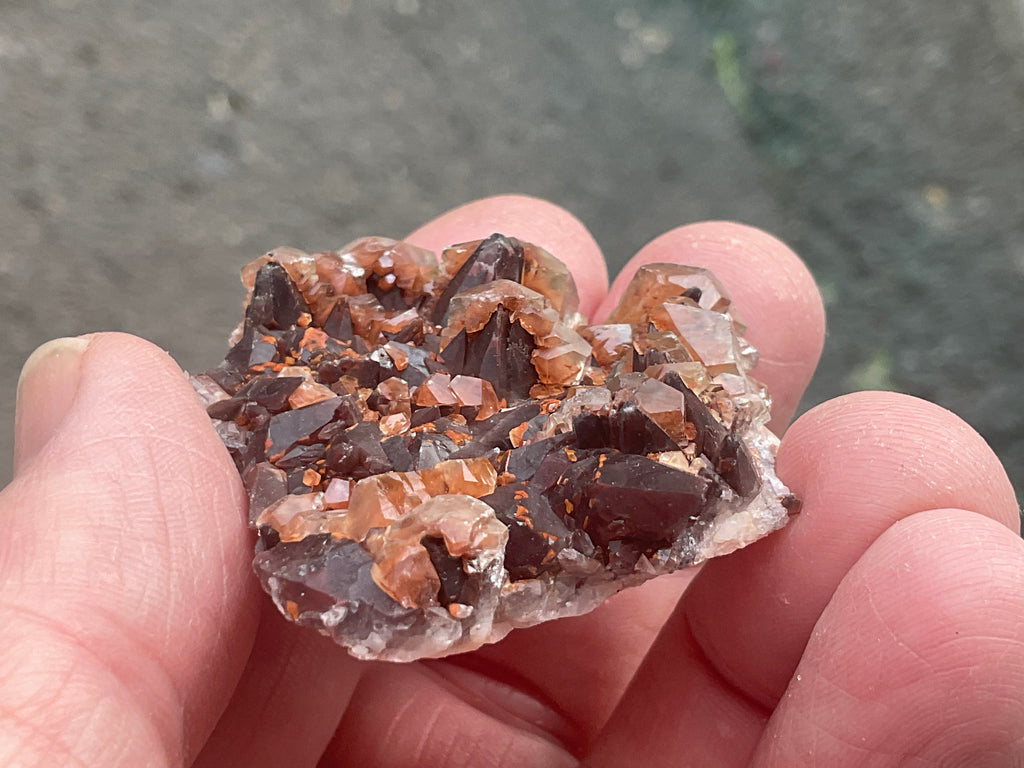 26g Hematite Stained Red Calcite