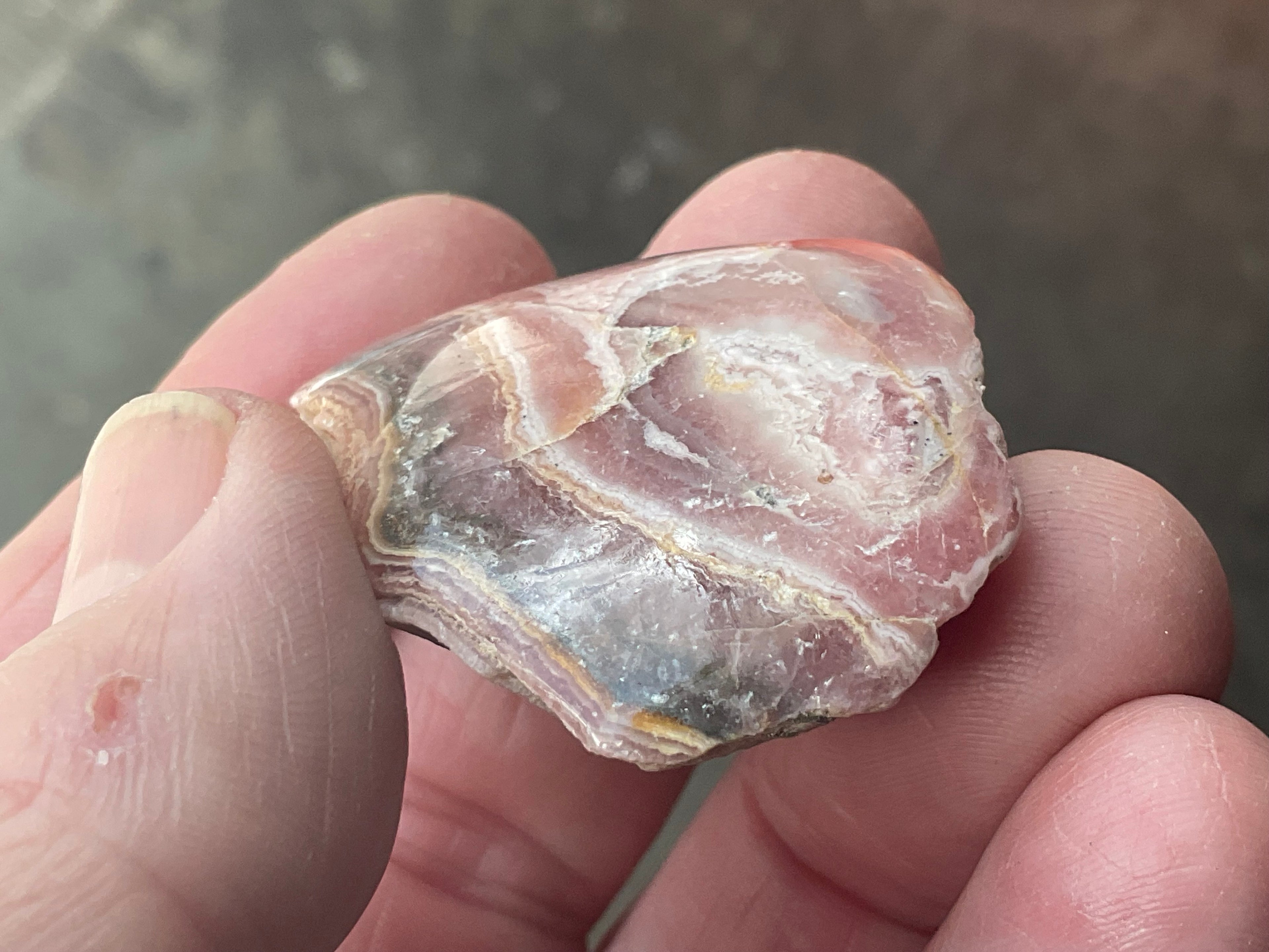 38g Rhodochrosite Polished Specimen 2B