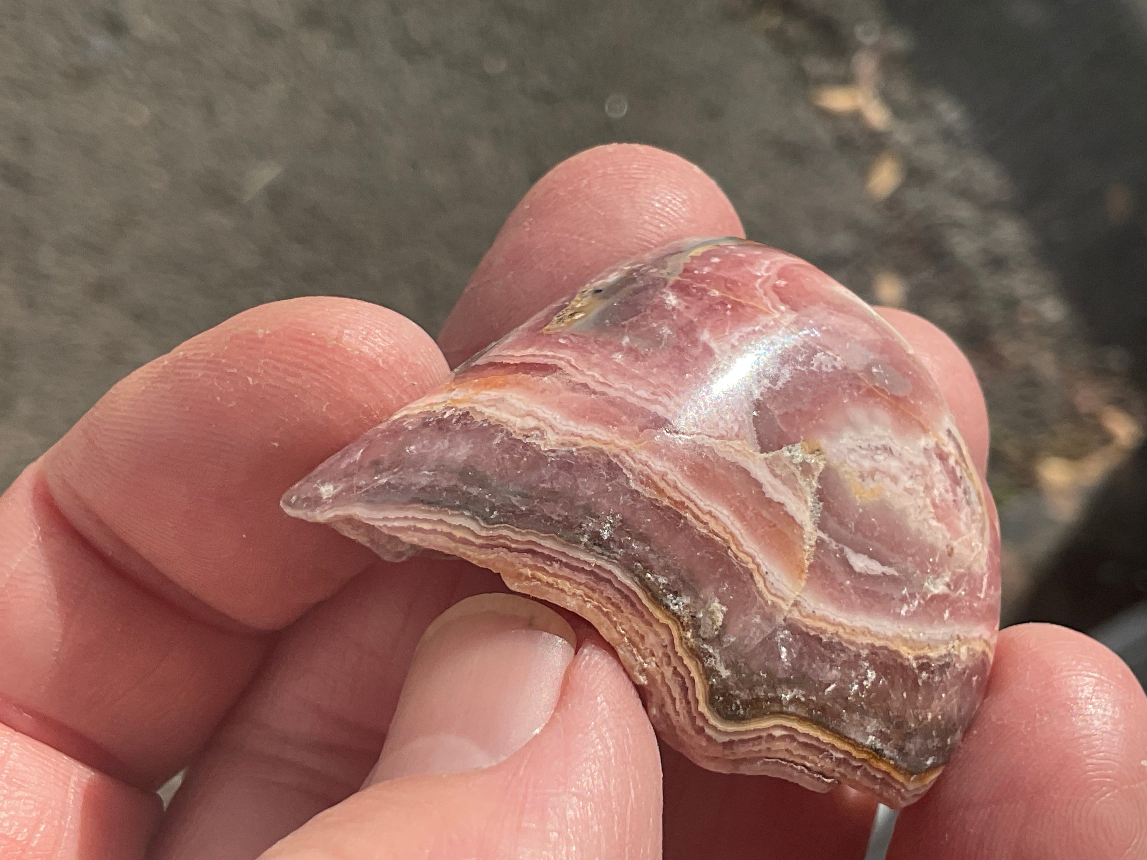 38g Rhodochrosite Polished Specimen 2B