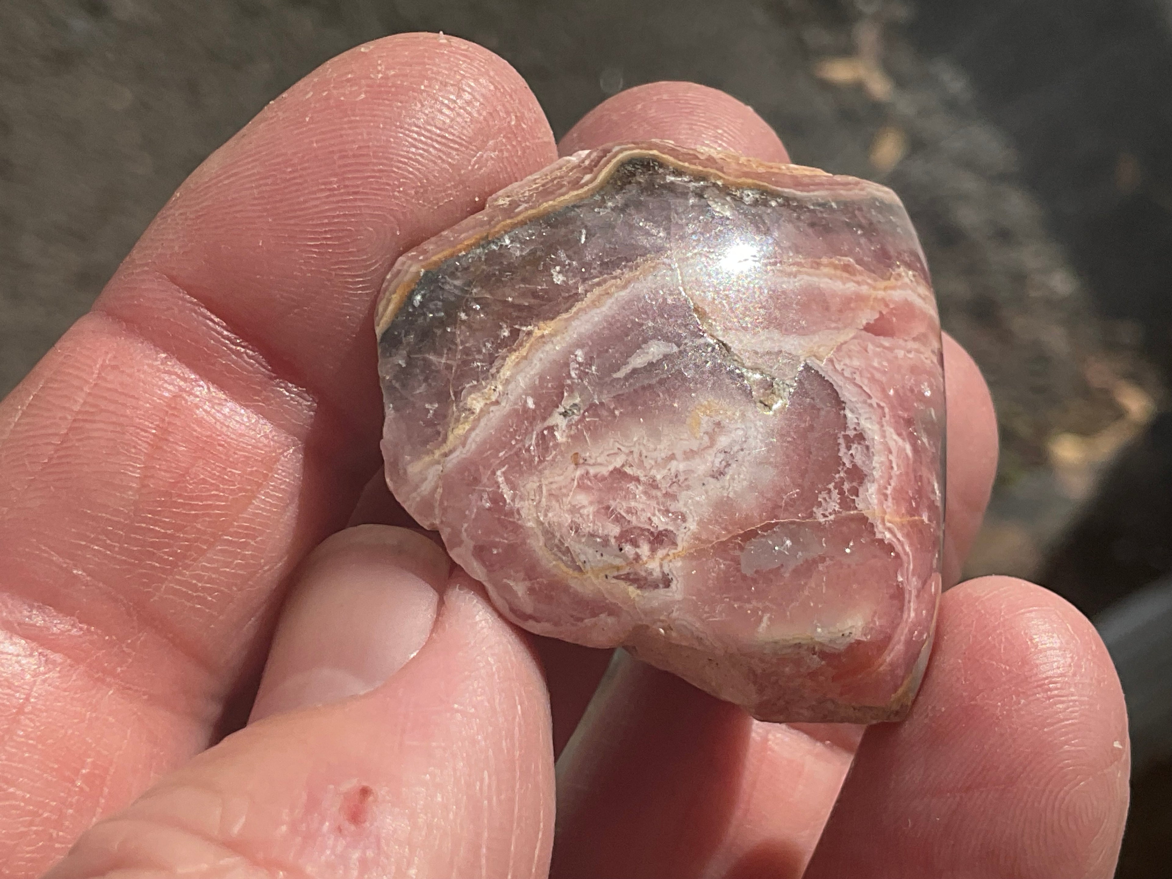38g Rhodochrosite Polished Specimen 2B
