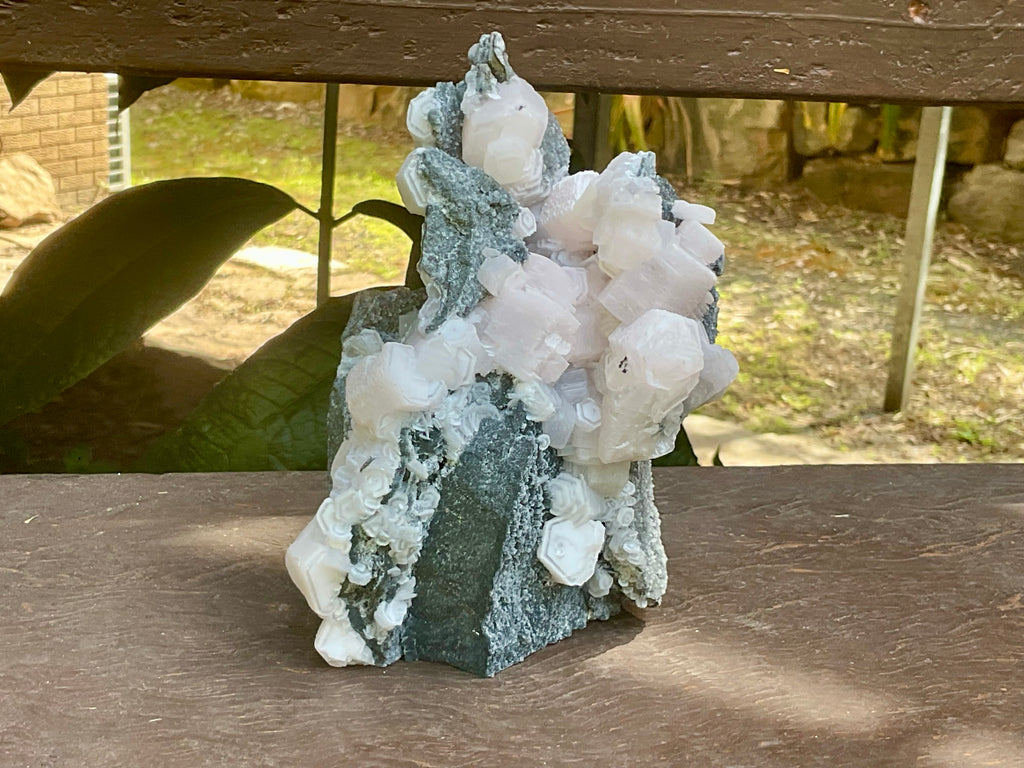 RESERVED FOR CHRISTIAN **1.433kg “Pink Coin” Calcite Specimen from Fujian, China