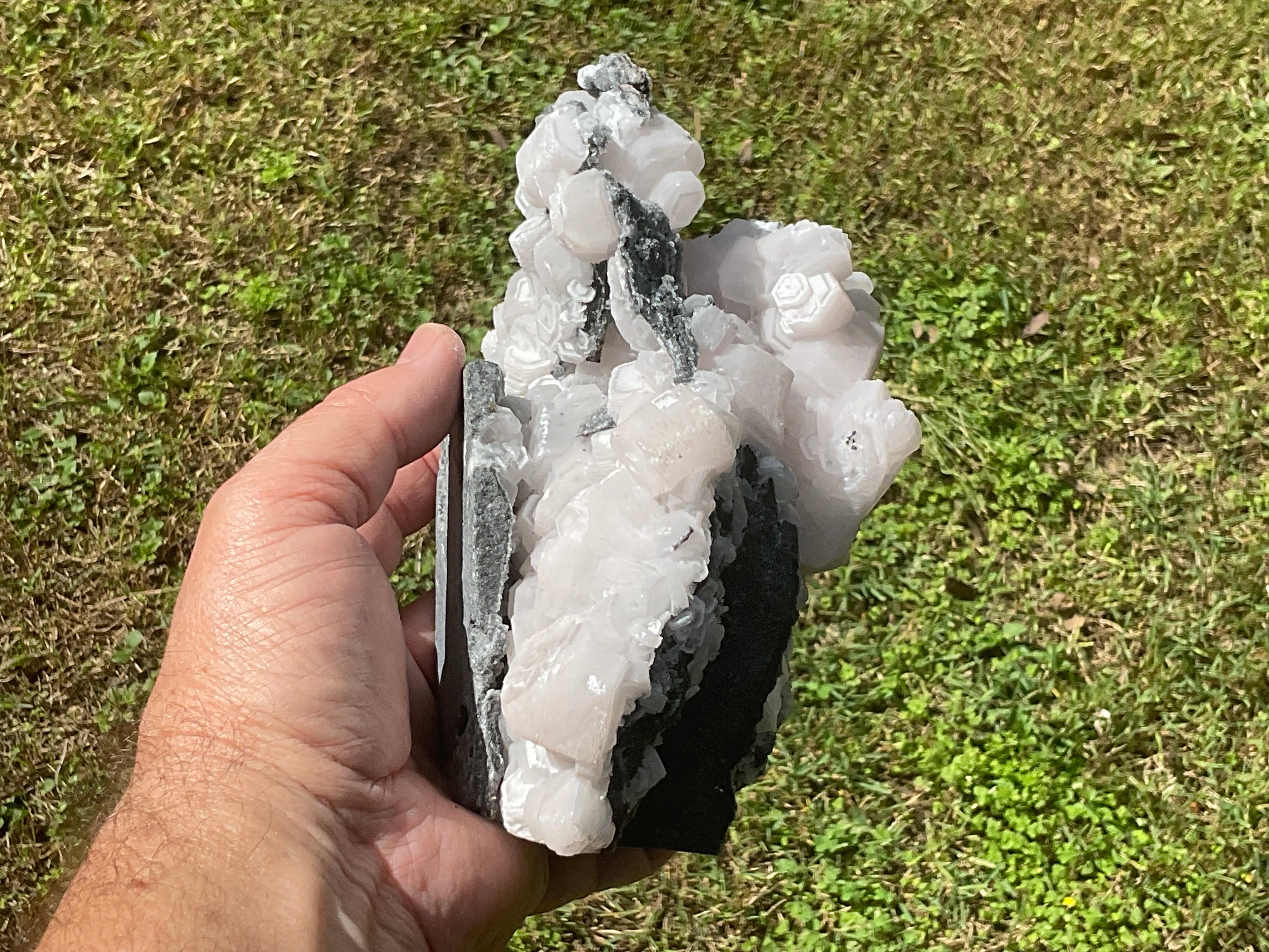 RESERVED FOR CHRISTIAN **1.433kg “Pink Coin” Calcite Specimen from Fujian, China