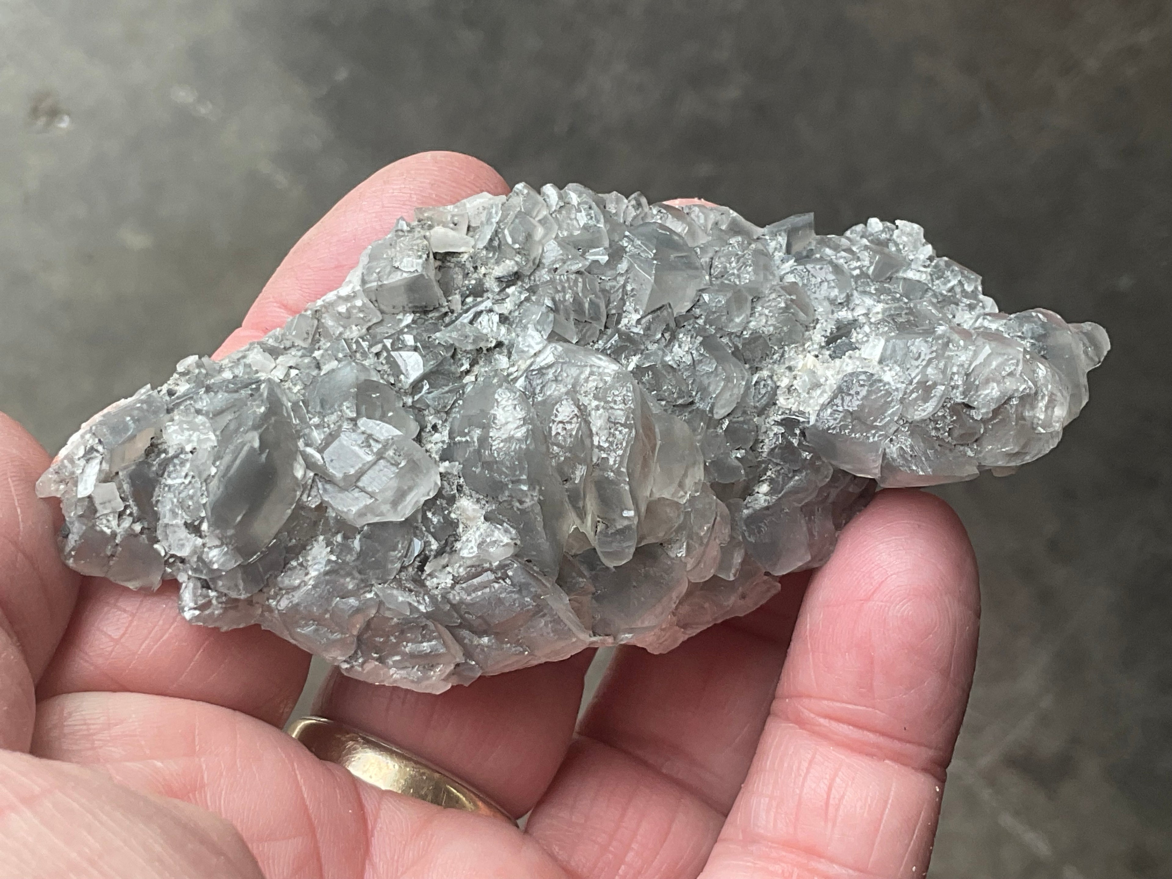 80g Phantom Calcite Specimen from Hunan, China