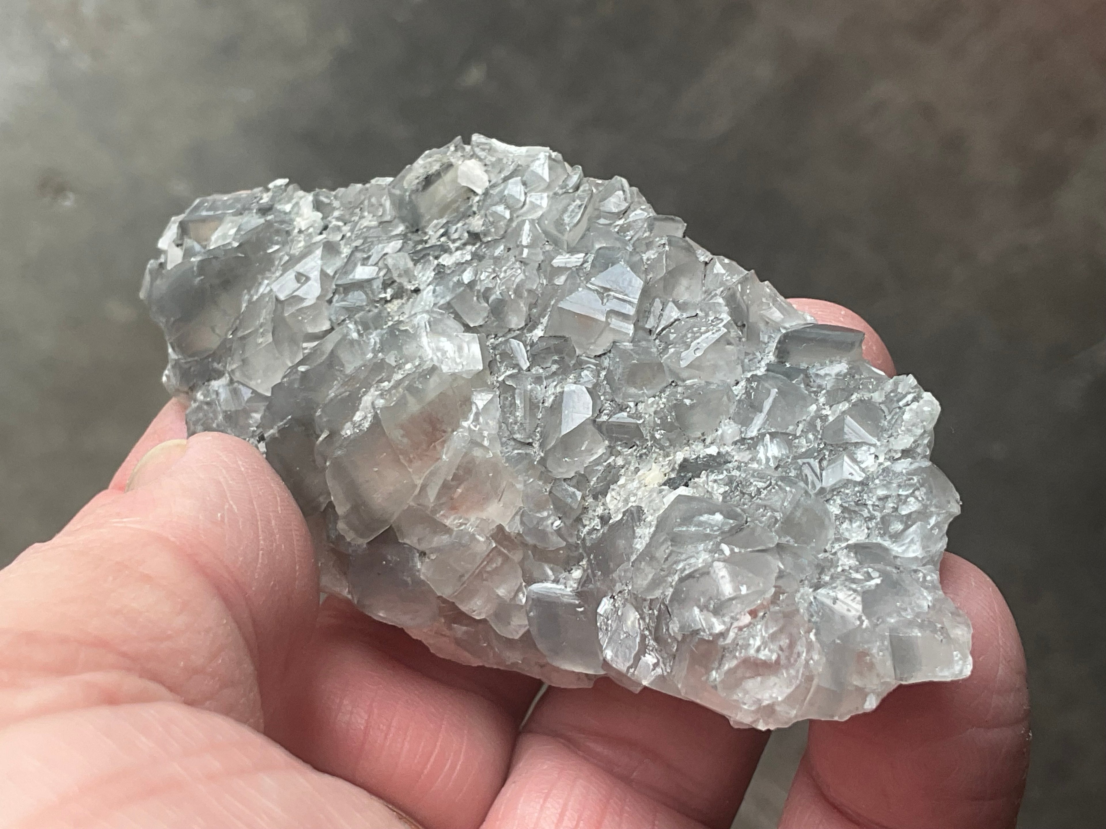80g Phantom Calcite Specimen from Hunan, China