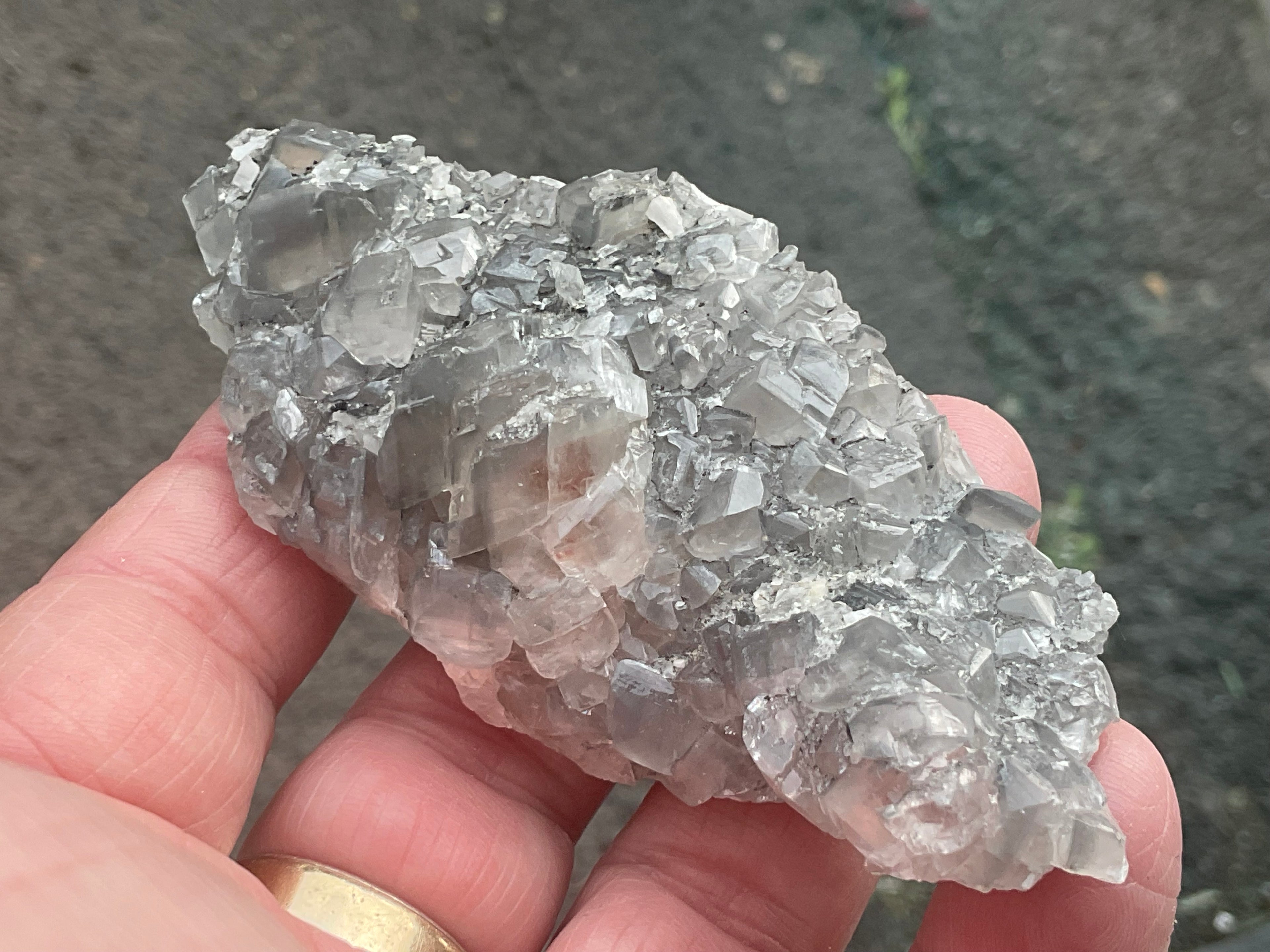80g Phantom Calcite Specimen from Hunan, China
