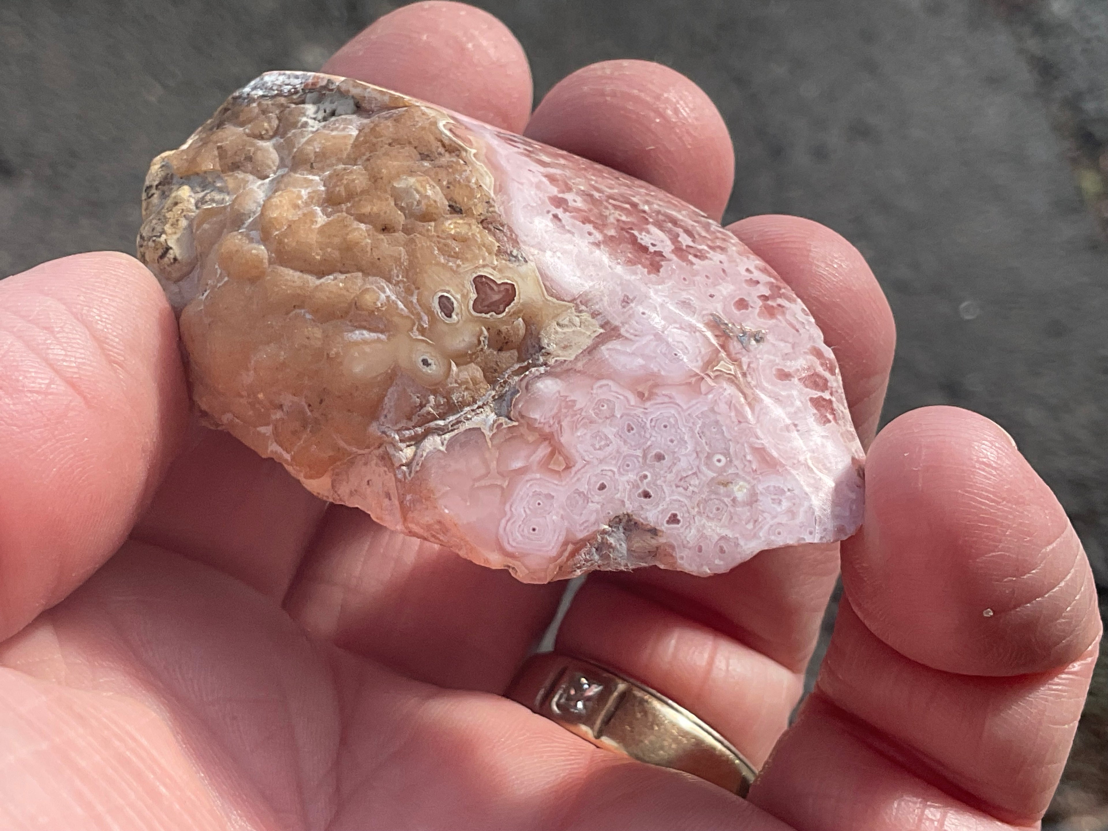 72g Rhodochrosite Polished Specimen 3B