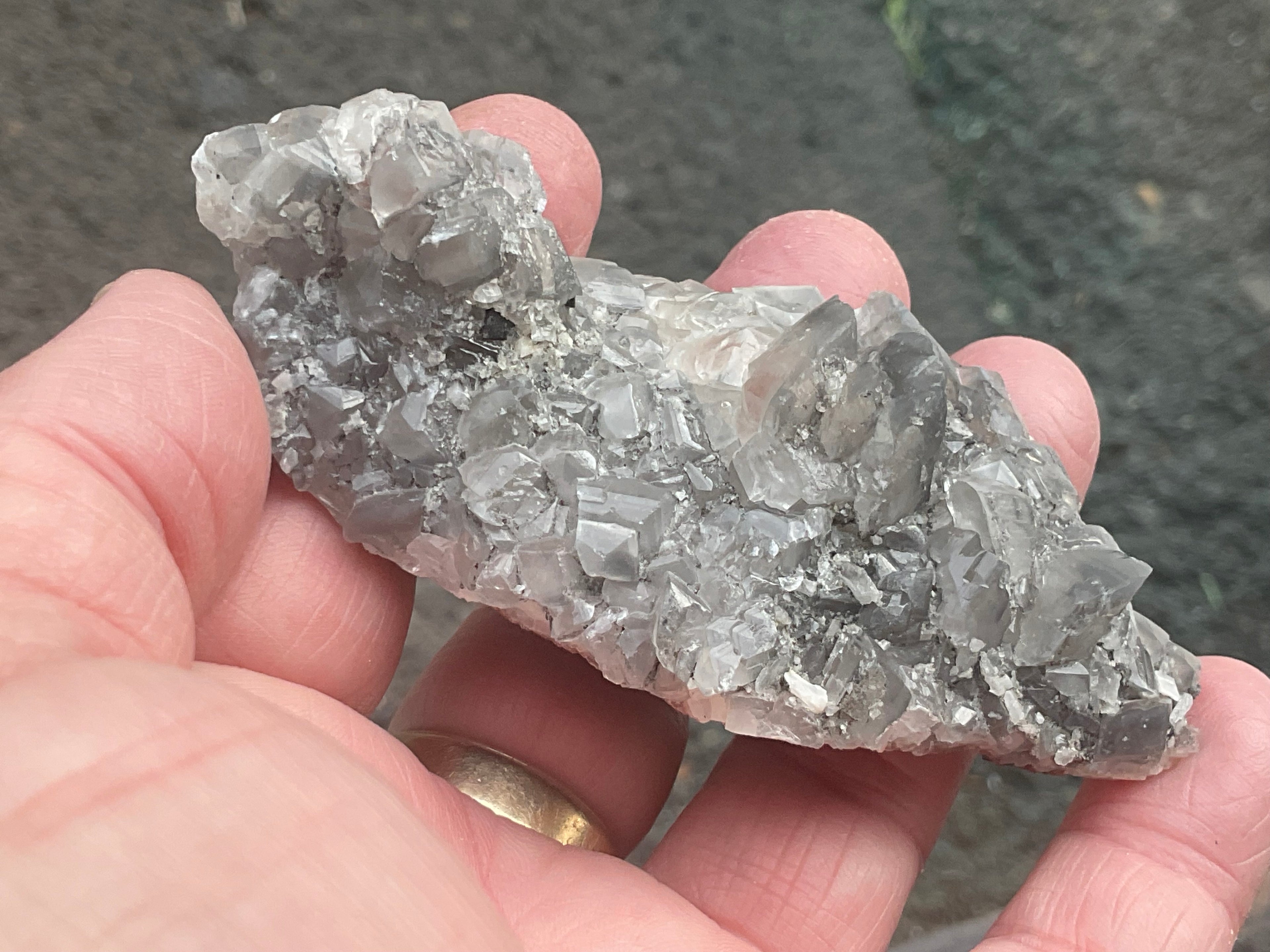 80g Phantom Calcite Specimen from Hunan, China