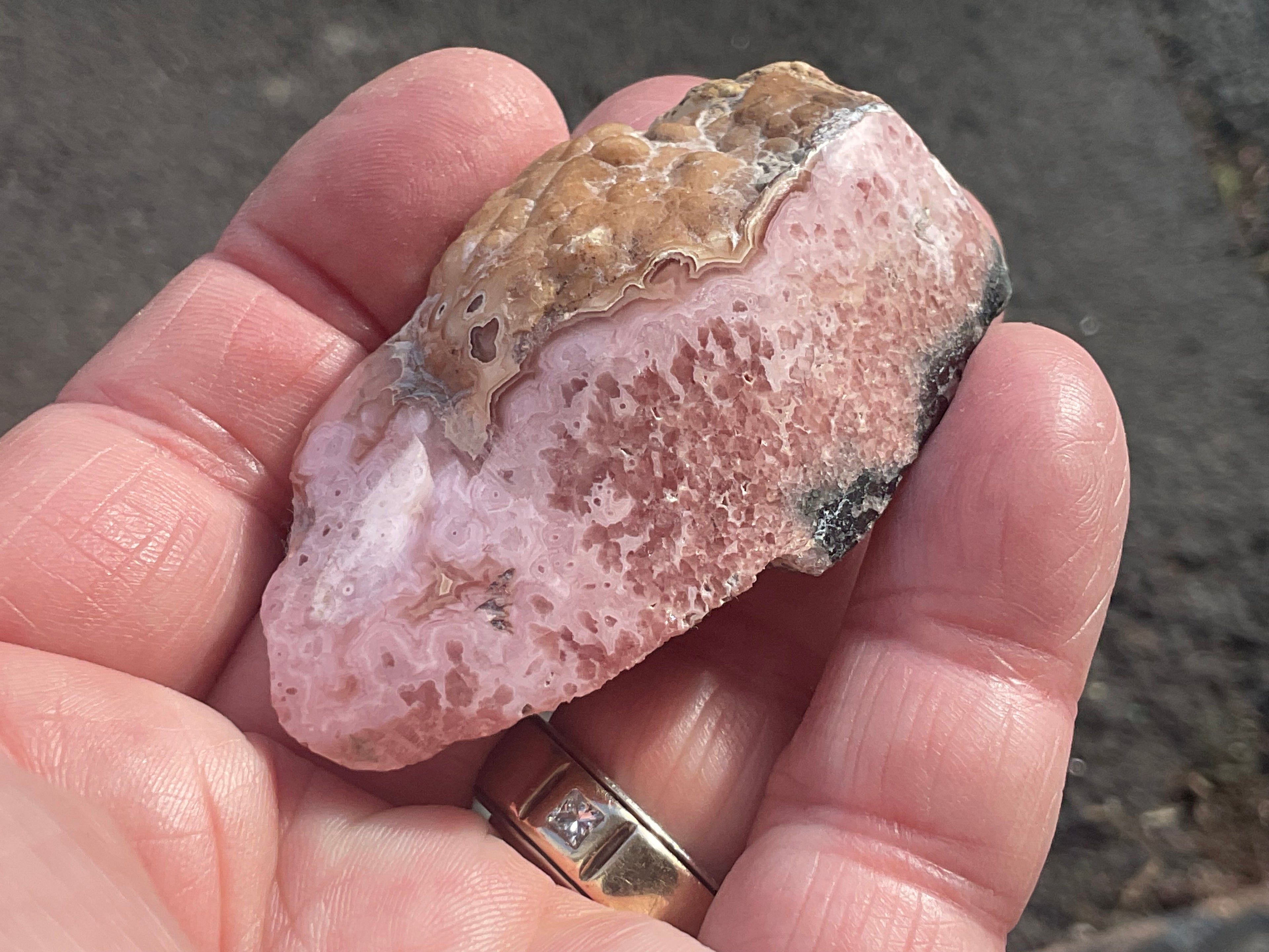 72g Rhodochrosite Polished Specimen 3B