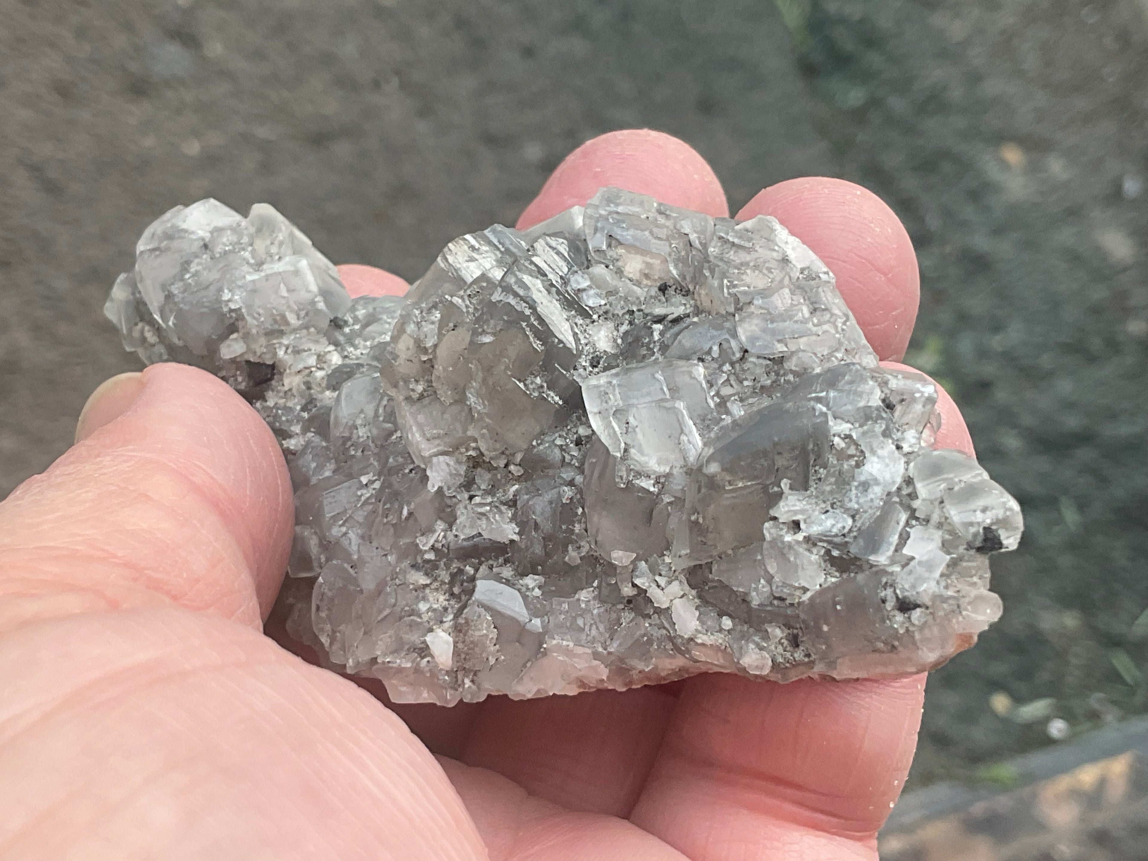 80g Phantom Calcite Specimen from Hunan, China
