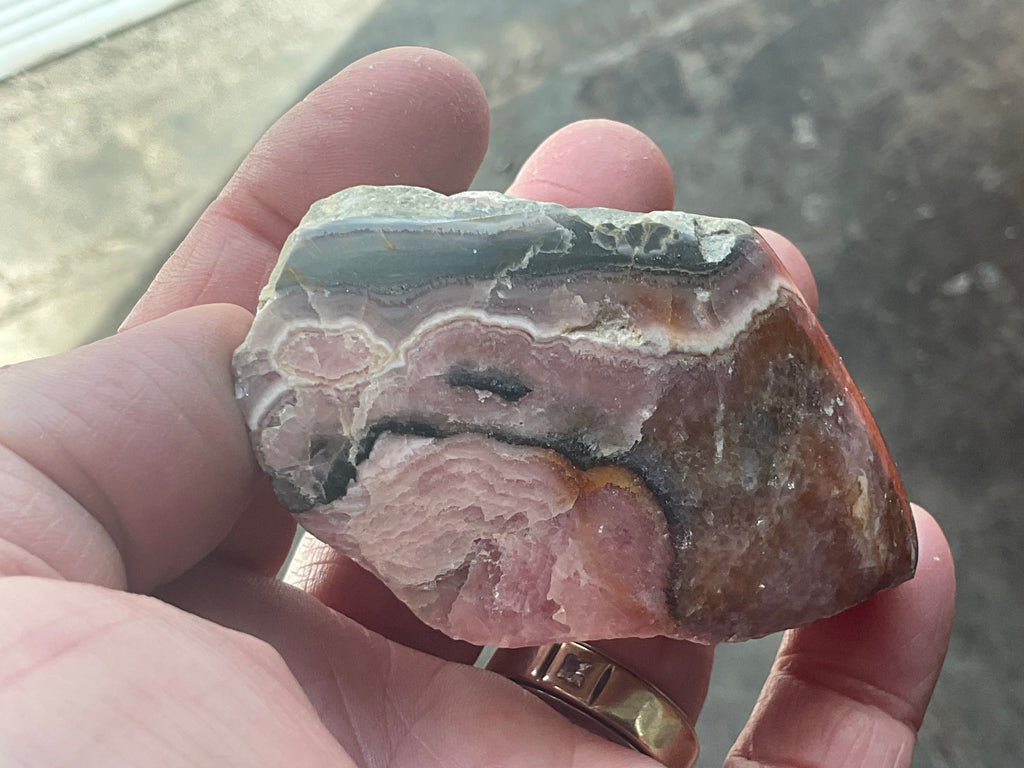 178g Rhodochrosite Polished Specimen 3C