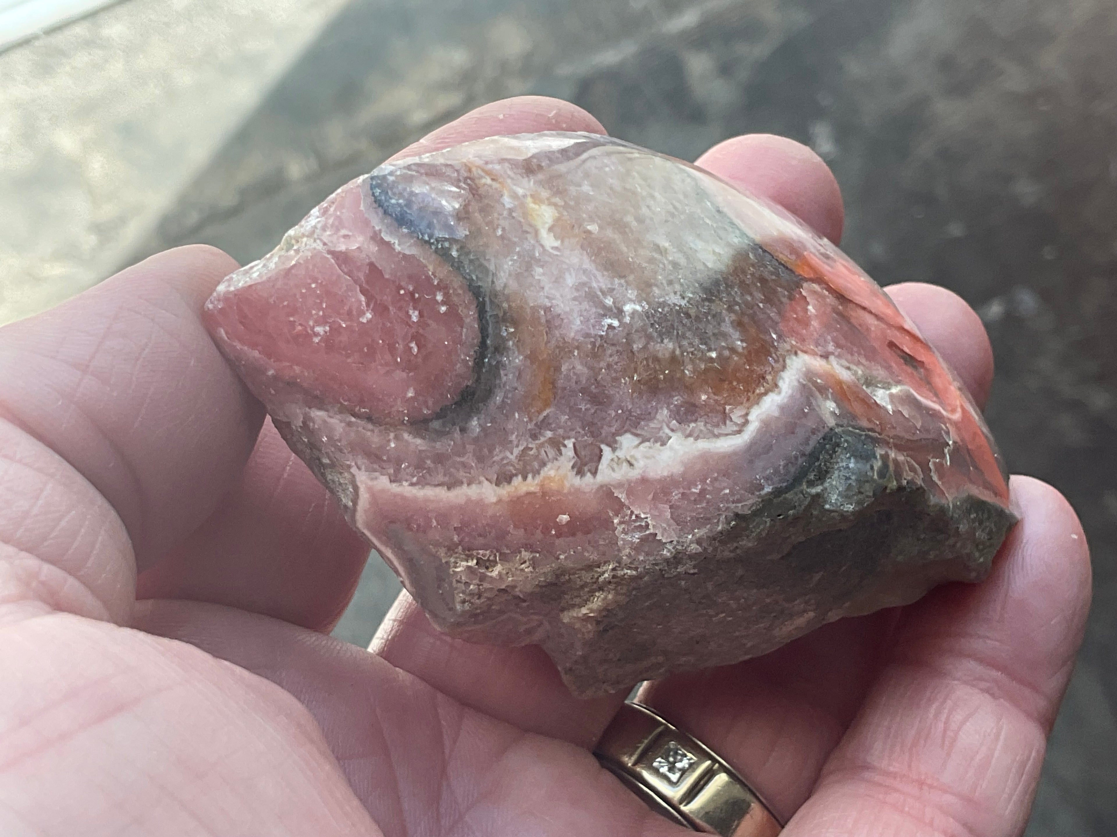 178g Rhodochrosite Polished Specimen 3C