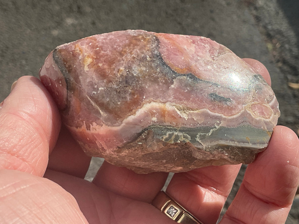 178g Rhodochrosite Polished Specimen 3C