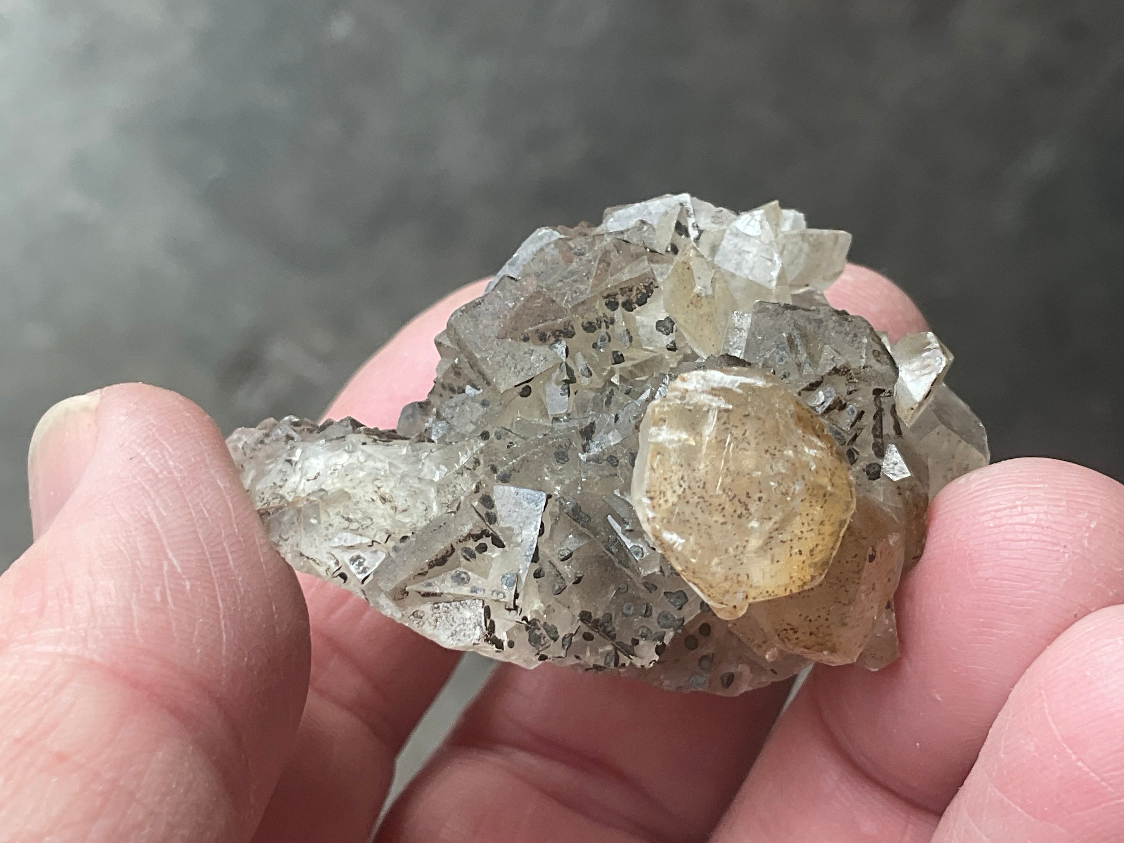 56g Dual Calcite Specimen from Hunan, China