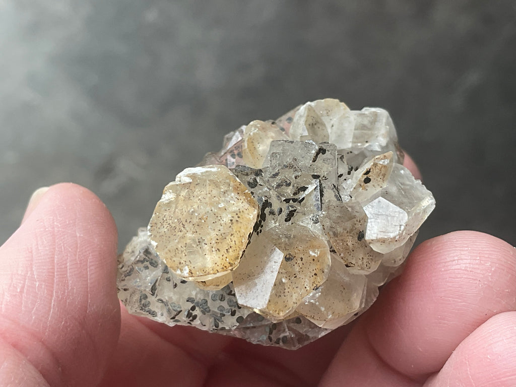 56g Dual Calcite Specimen from Hunan, China