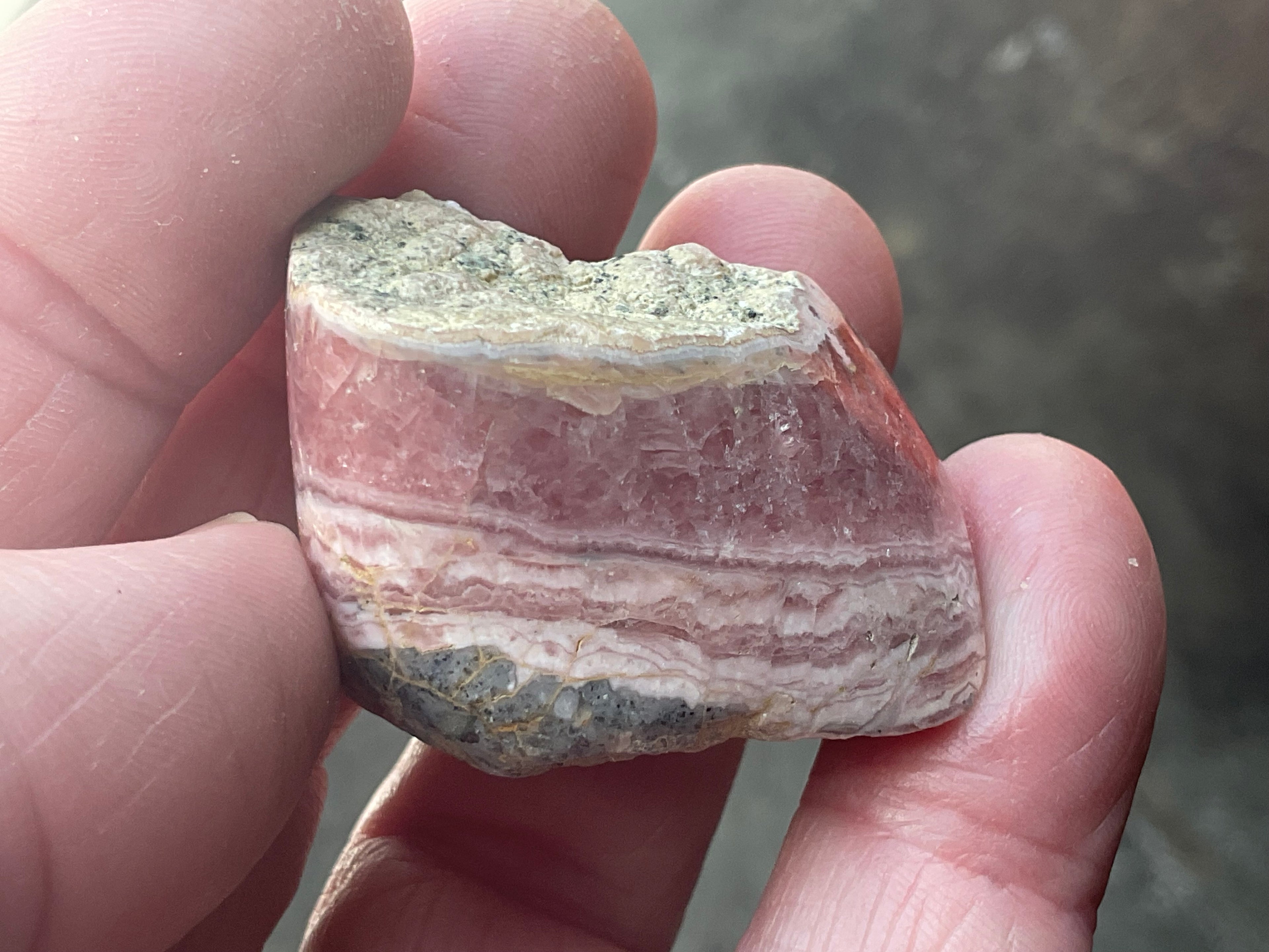 38g Rhodochrosite Polished Specimen 4A