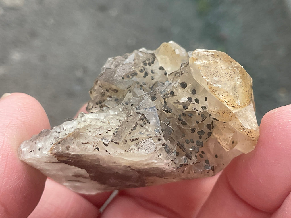 56g Dual Calcite Specimen from Hunan, China