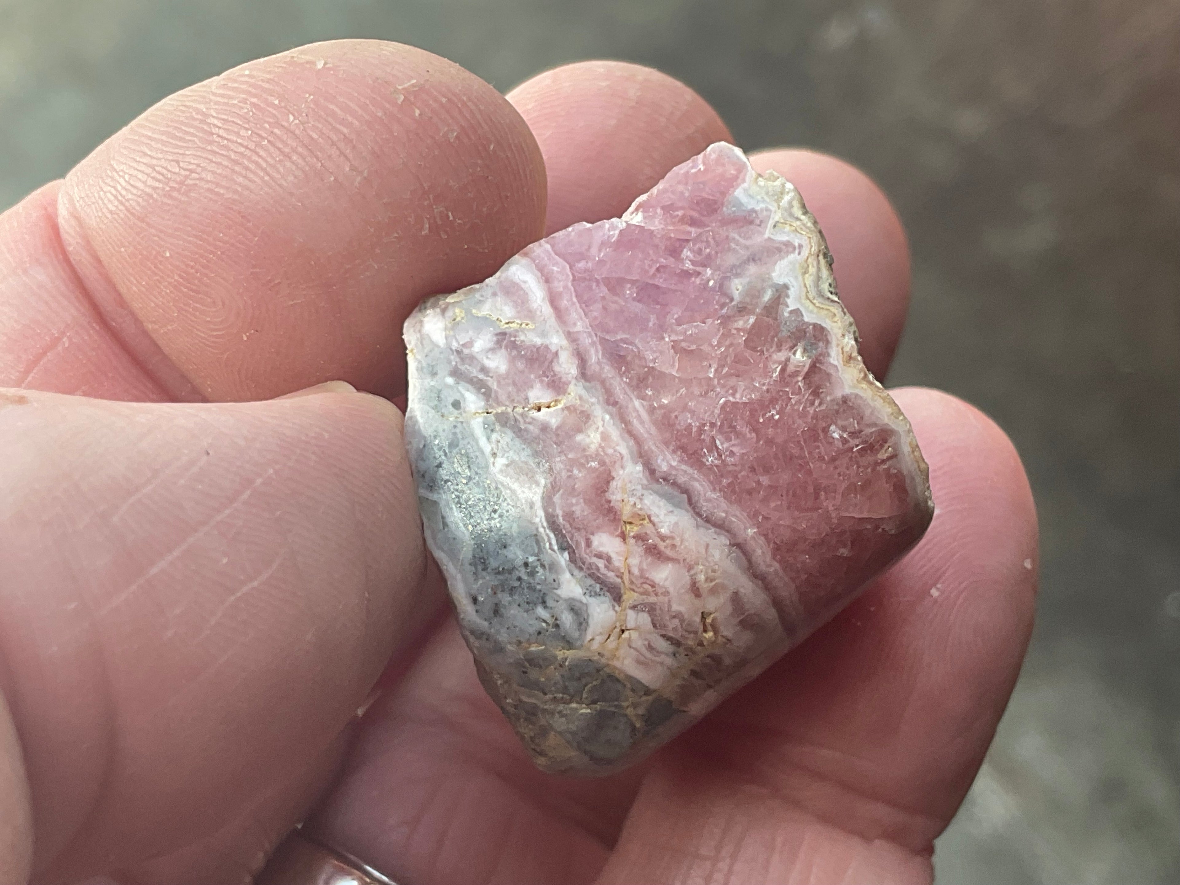 38g Rhodochrosite Polished Specimen 4A