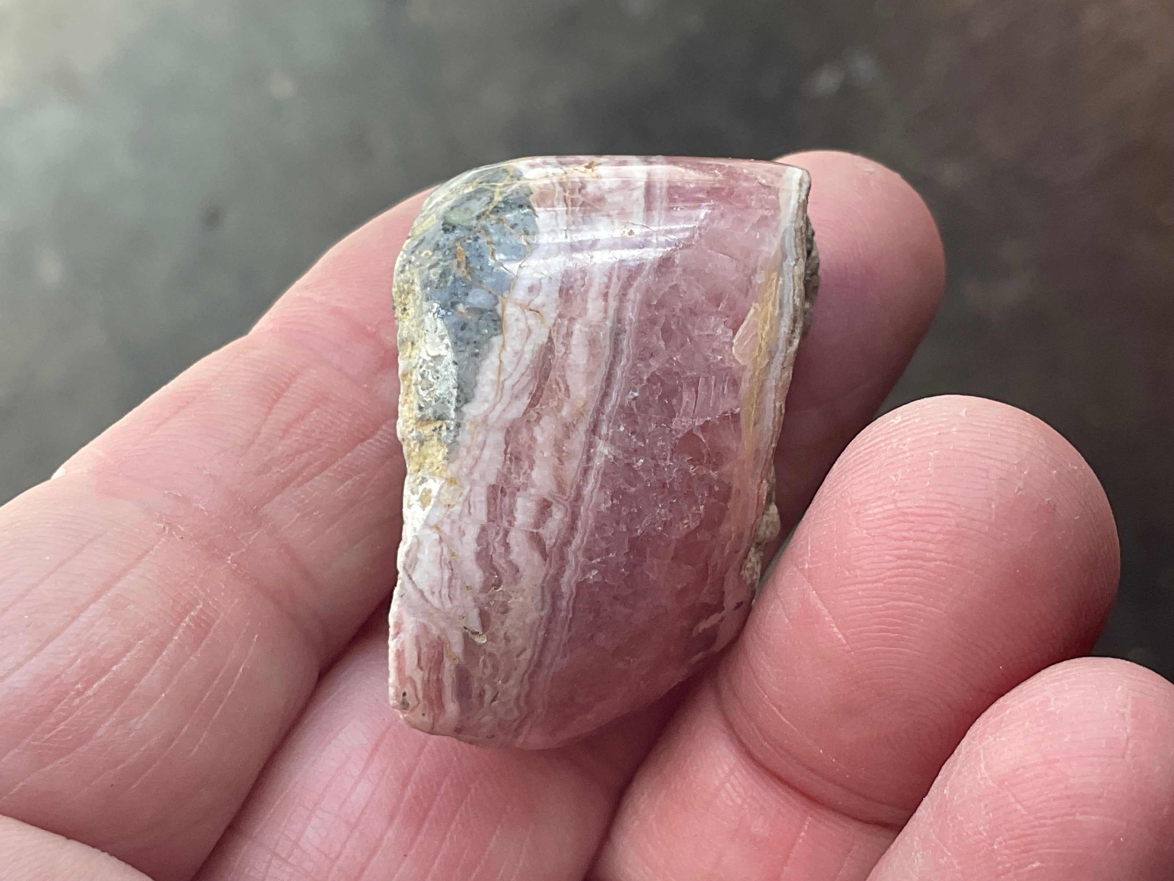 38g Rhodochrosite Polished Specimen 4A
