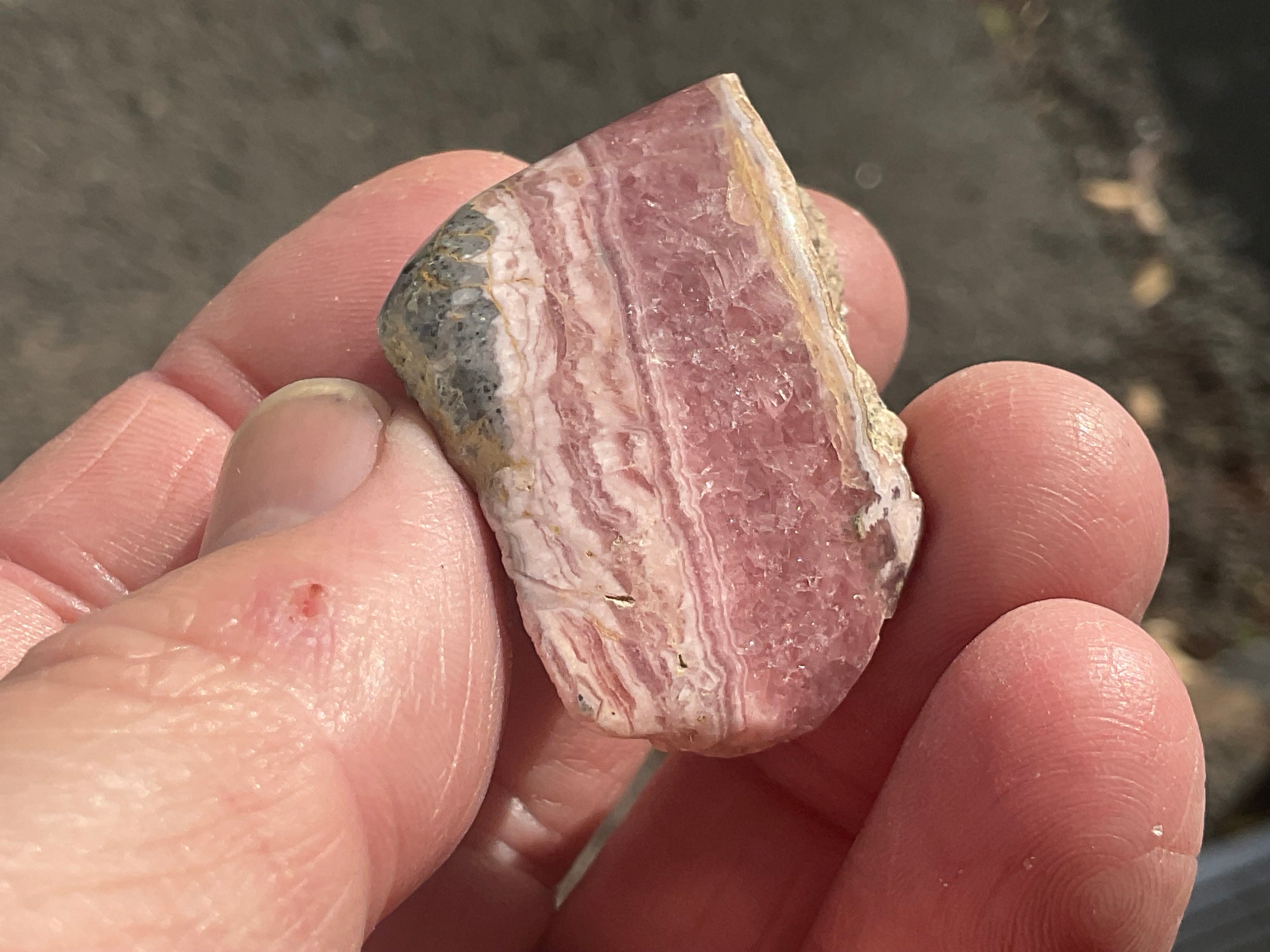 38g Rhodochrosite Polished Specimen 4A