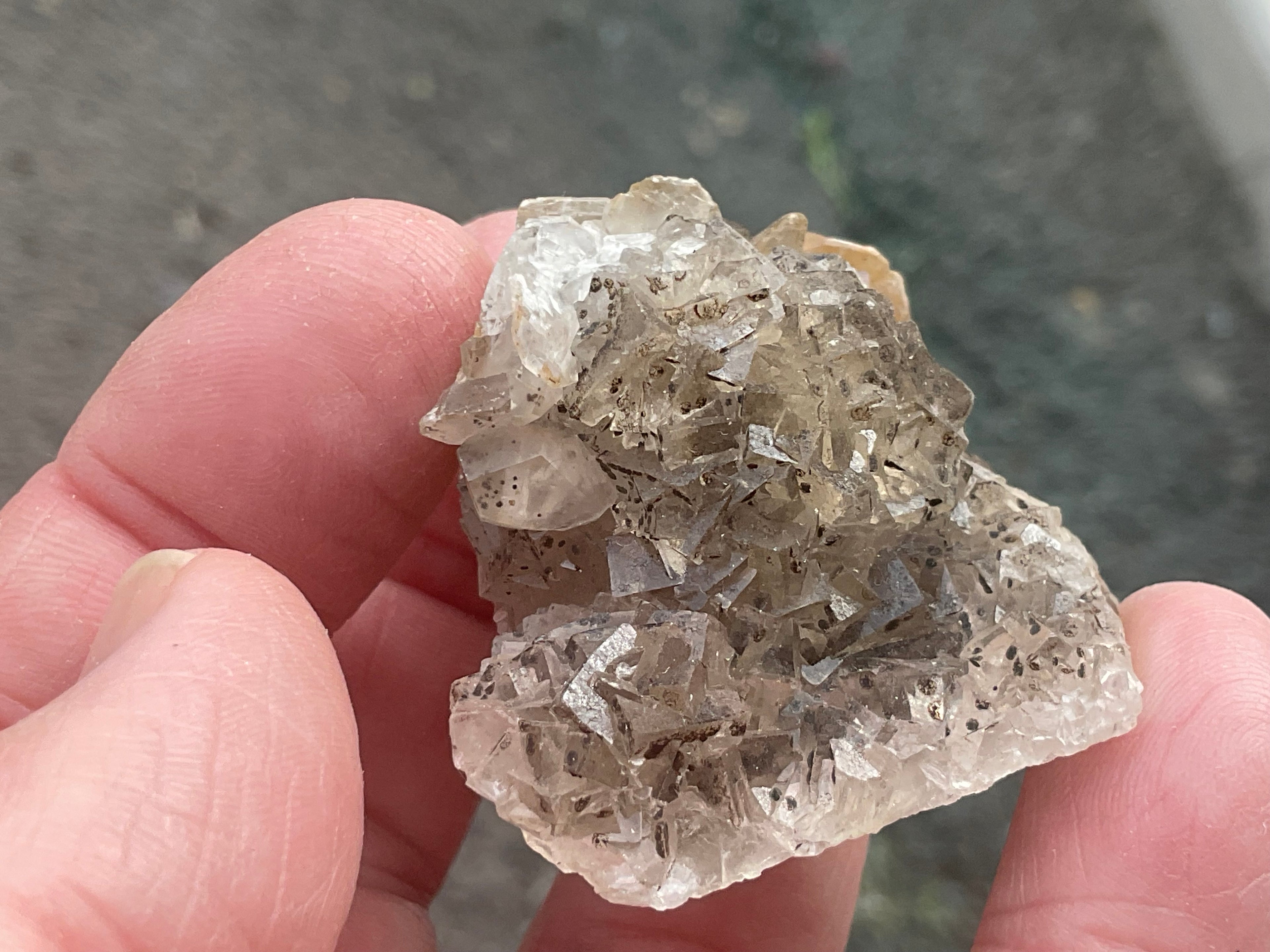 56g Dual Calcite Specimen from Hunan, China