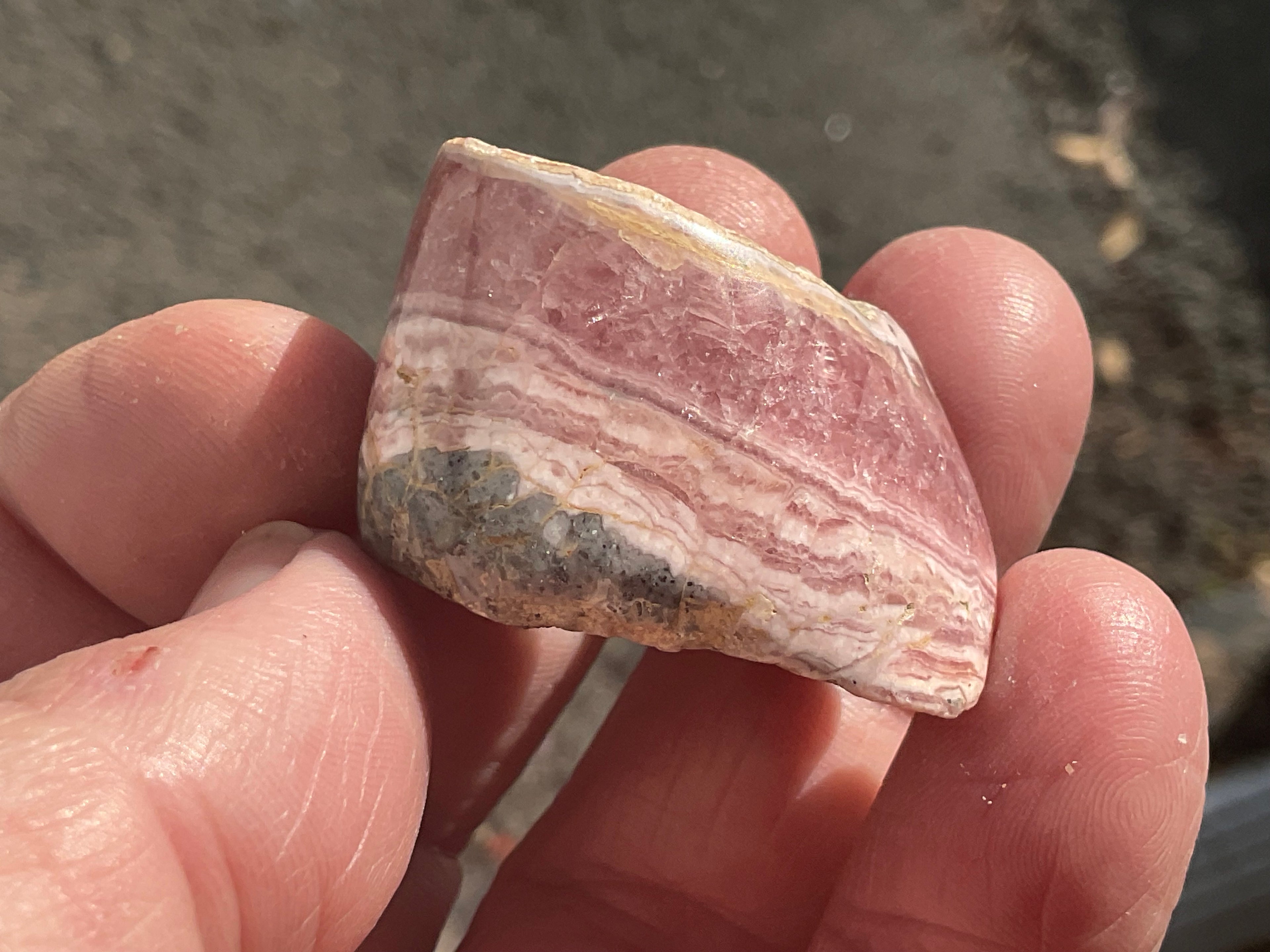 38g Rhodochrosite Polished Specimen 4A