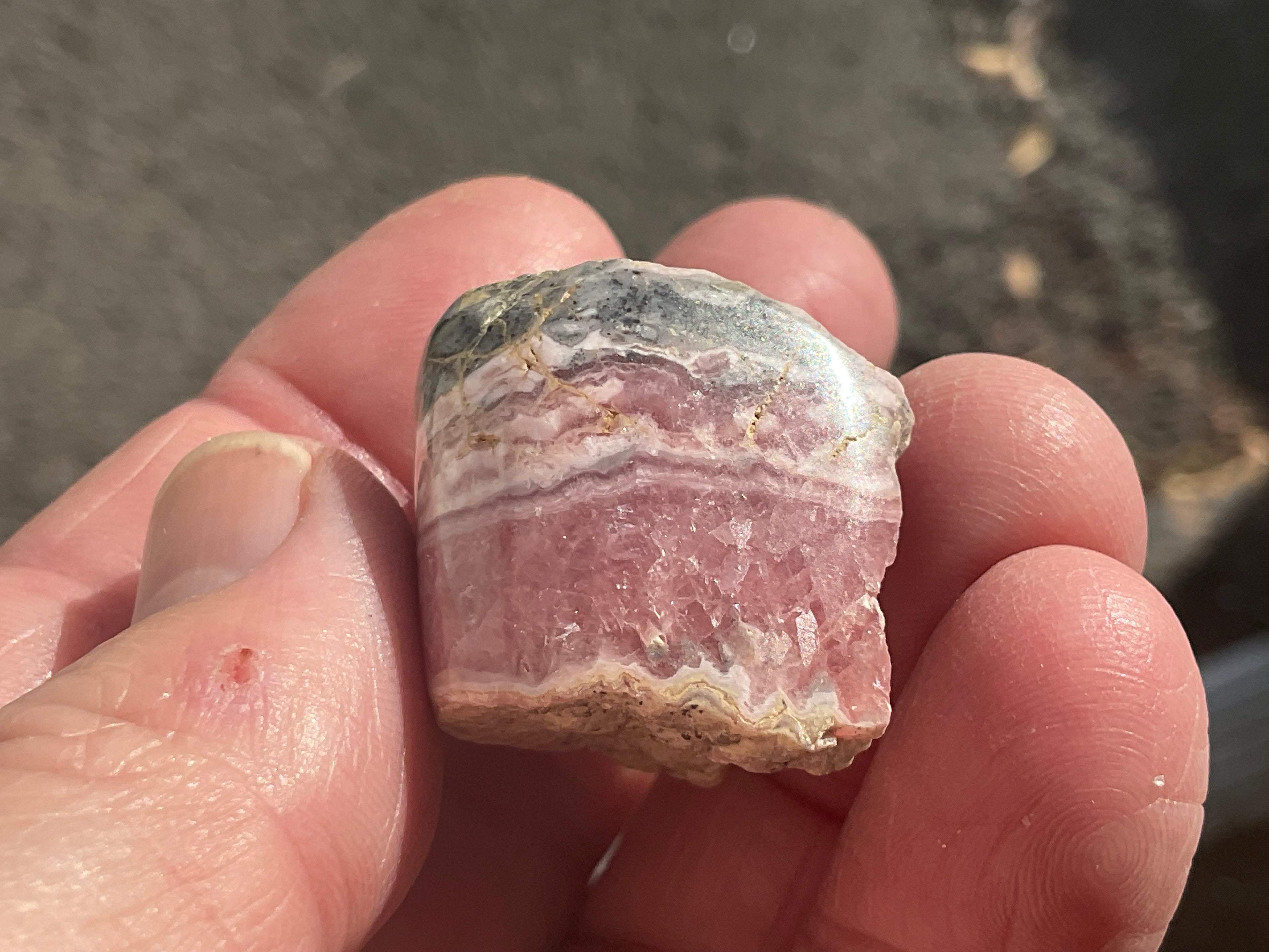 38g Rhodochrosite Polished Specimen 4A