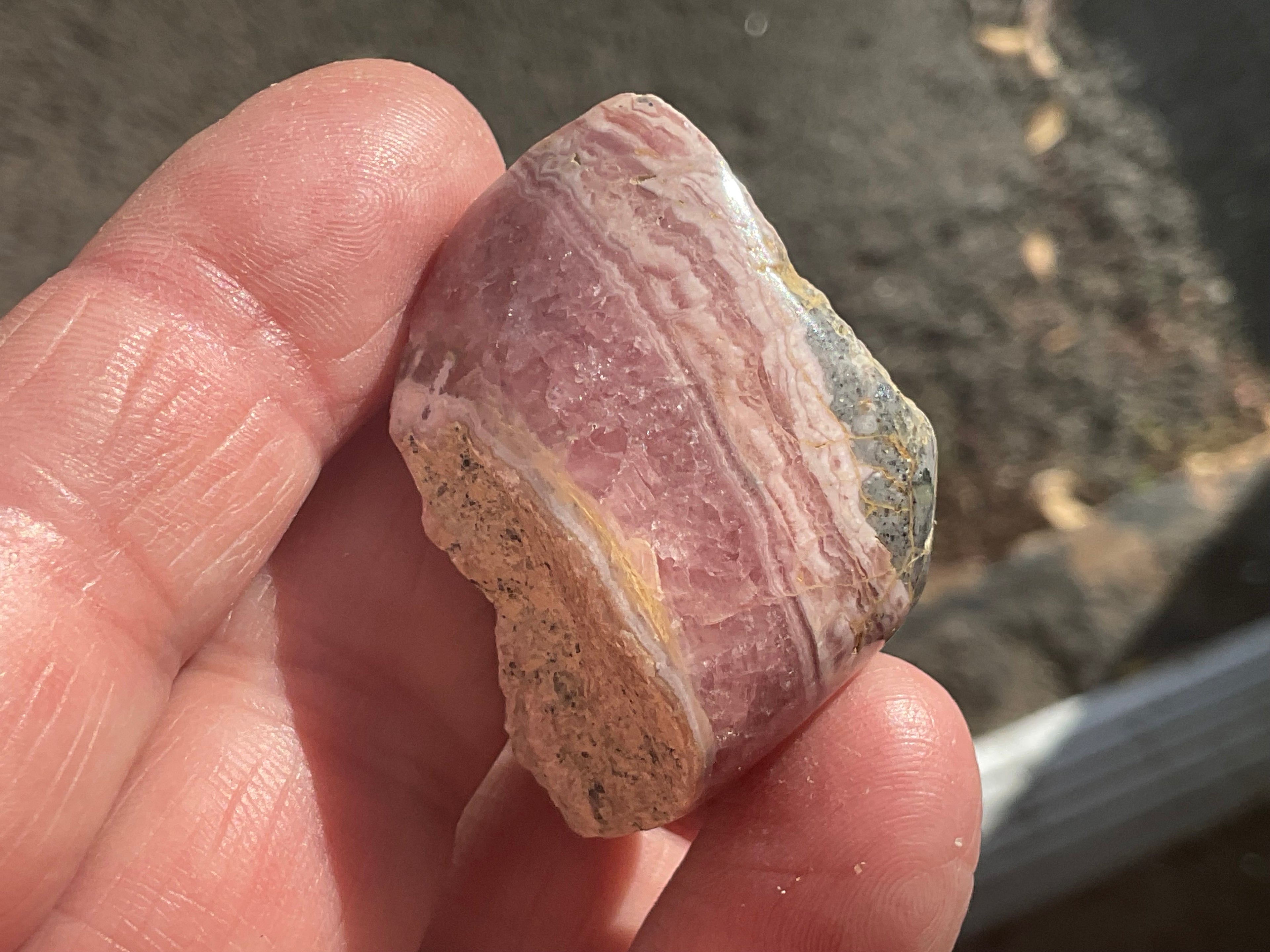 38g Rhodochrosite Polished Specimen 4A