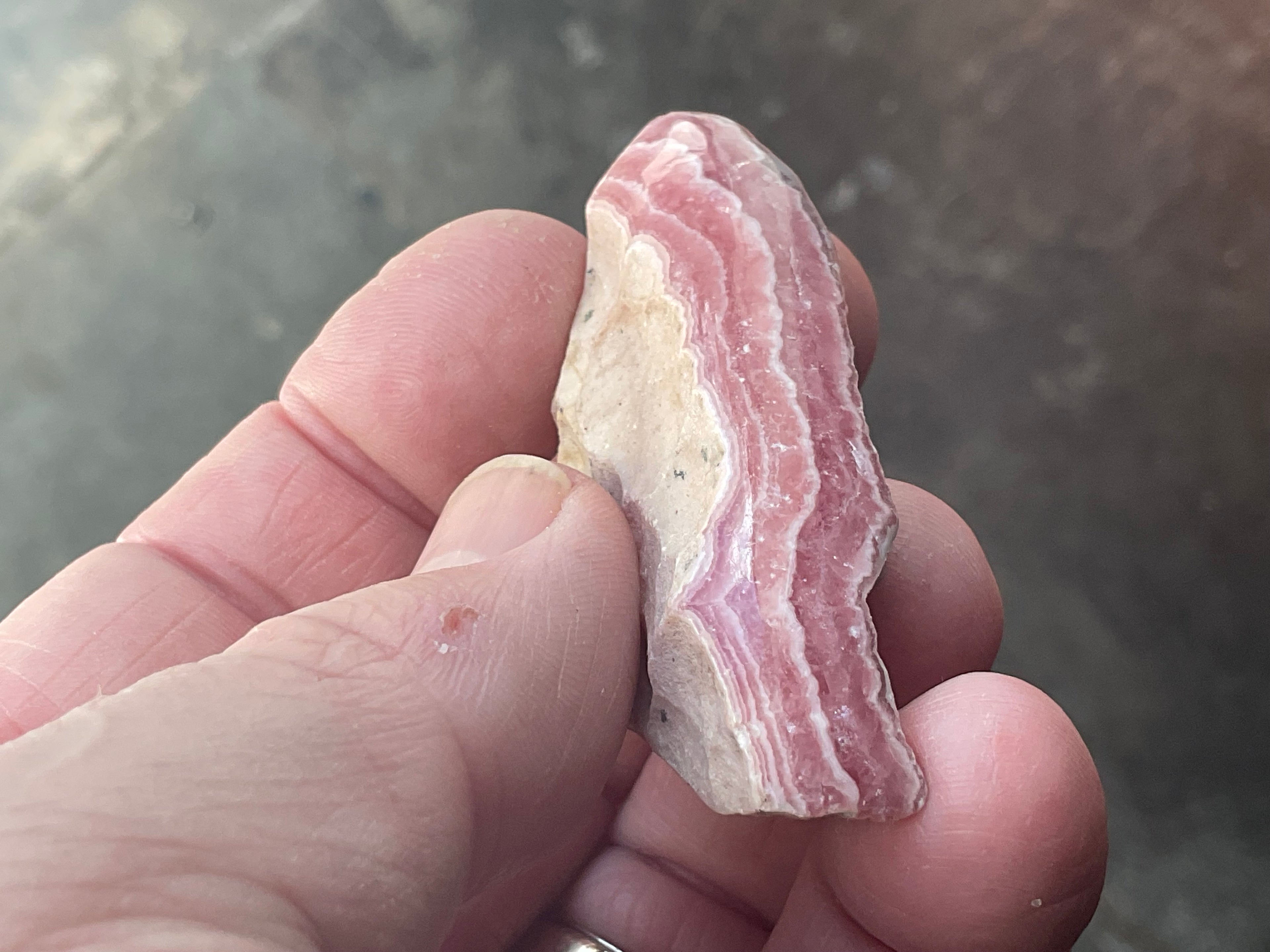 38g Rhodochrosite Polished Specimen 4B