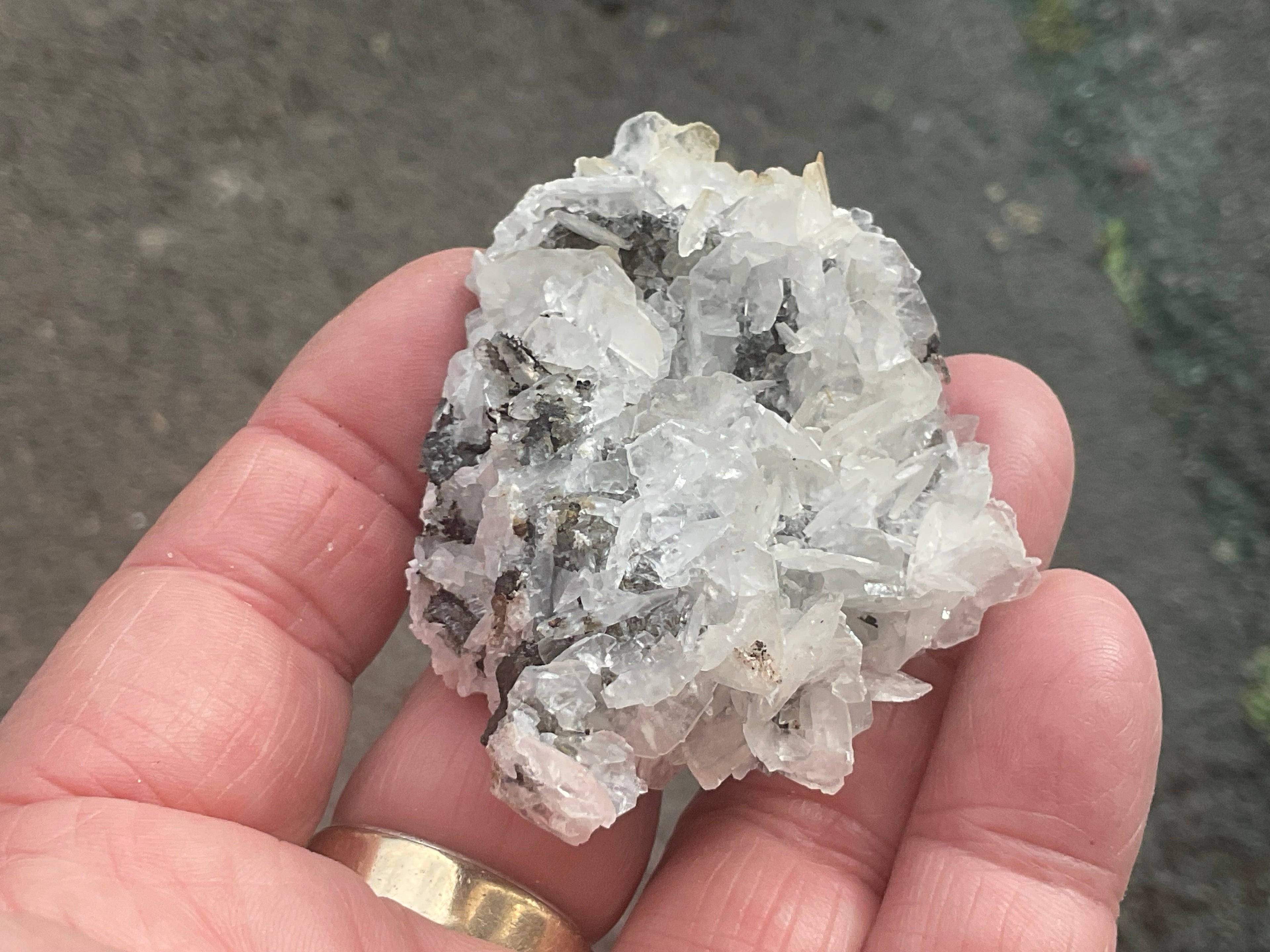 62g Glass Blade Calcite Specimen A