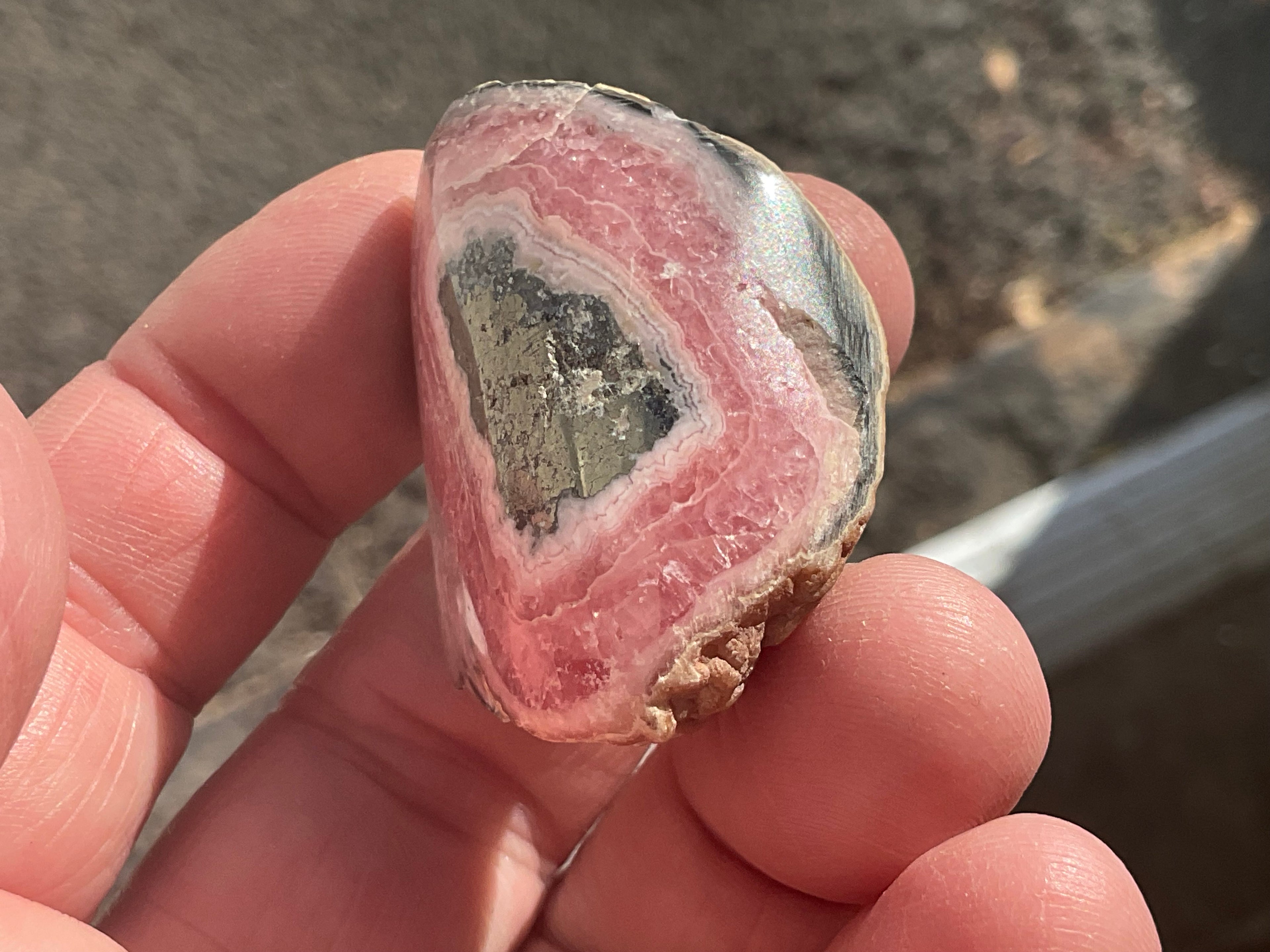 40g Rhodochrosite Polished Specimen 4C