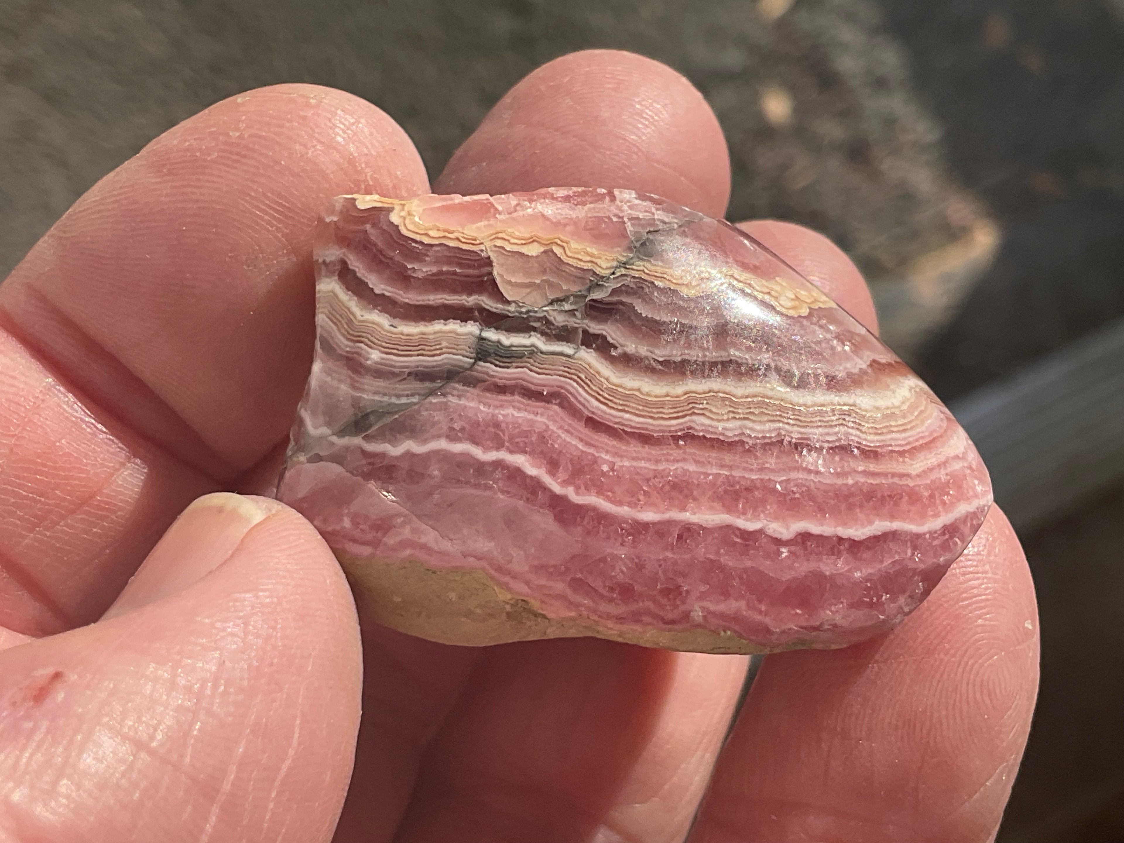 46g Rhodochrosite Polished Specimen 5C