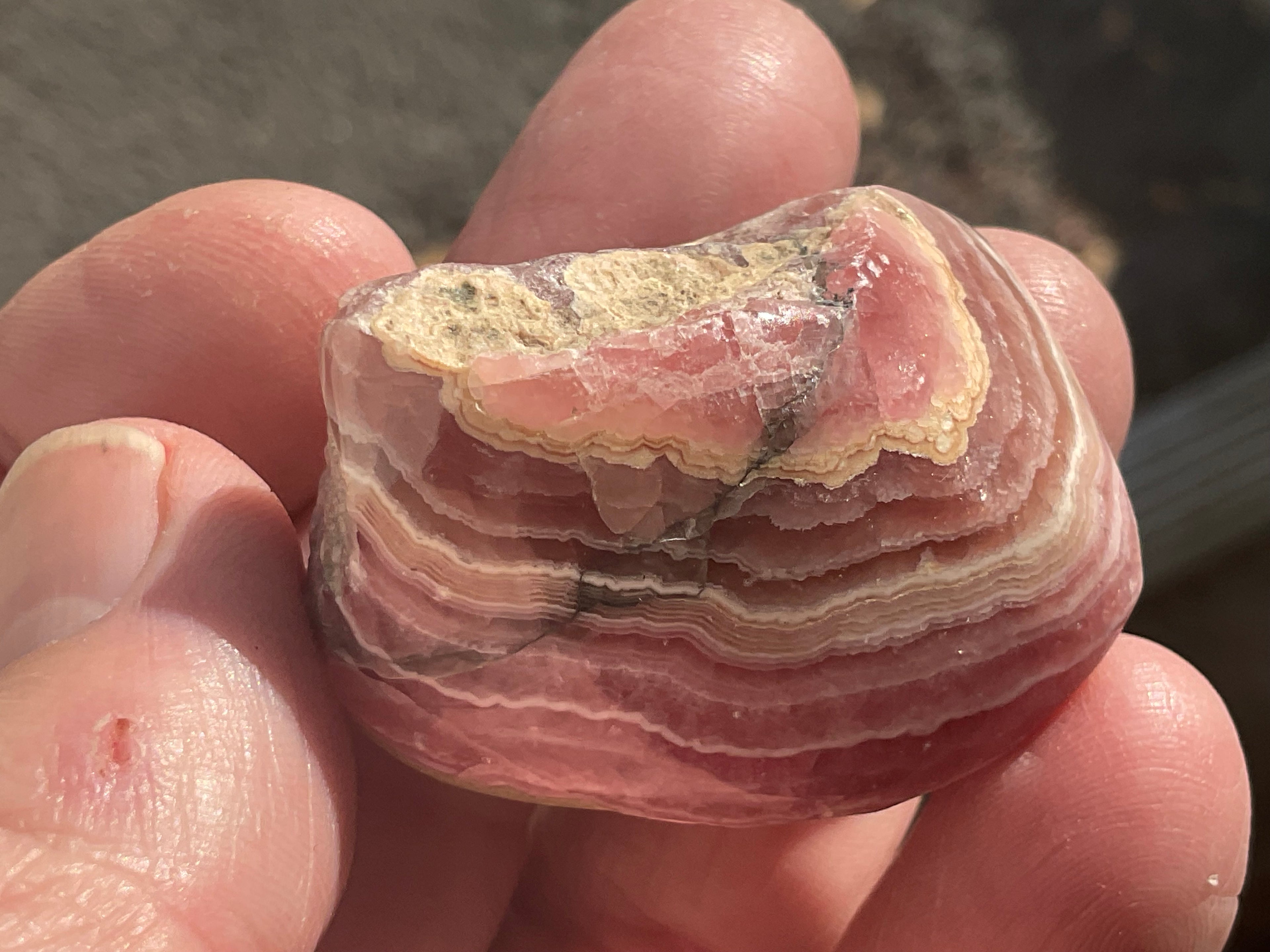 46g Rhodochrosite Polished Specimen 5C