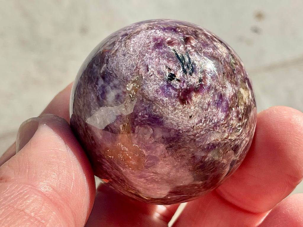 90g Charoite Sphere A