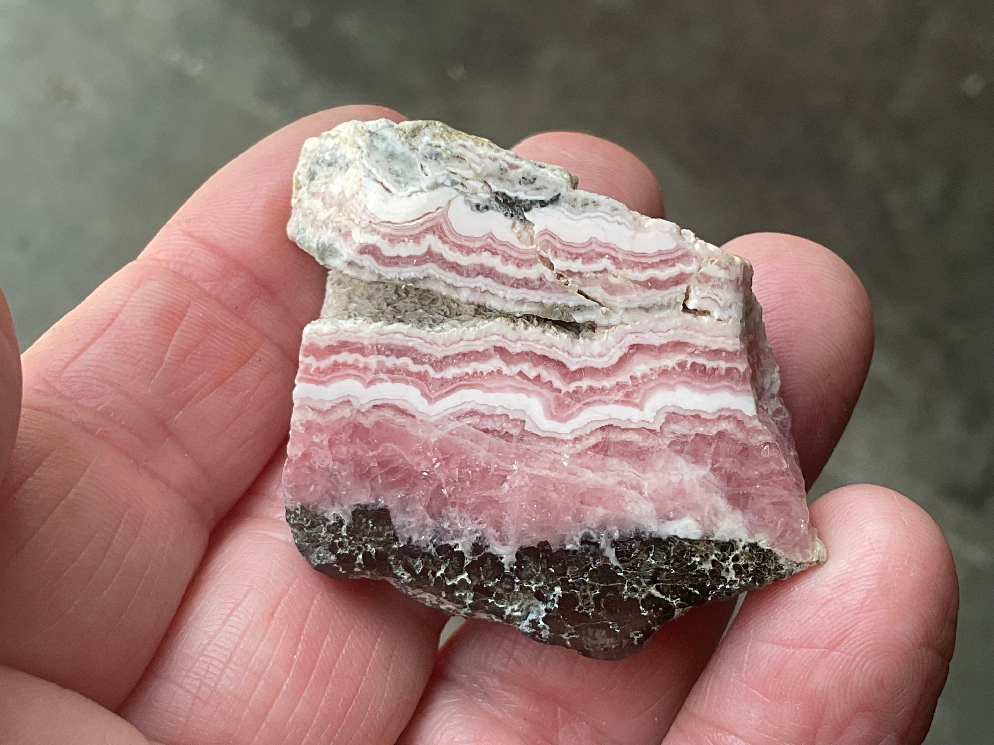 50g Rhodochrosite Polished Specimen 6A