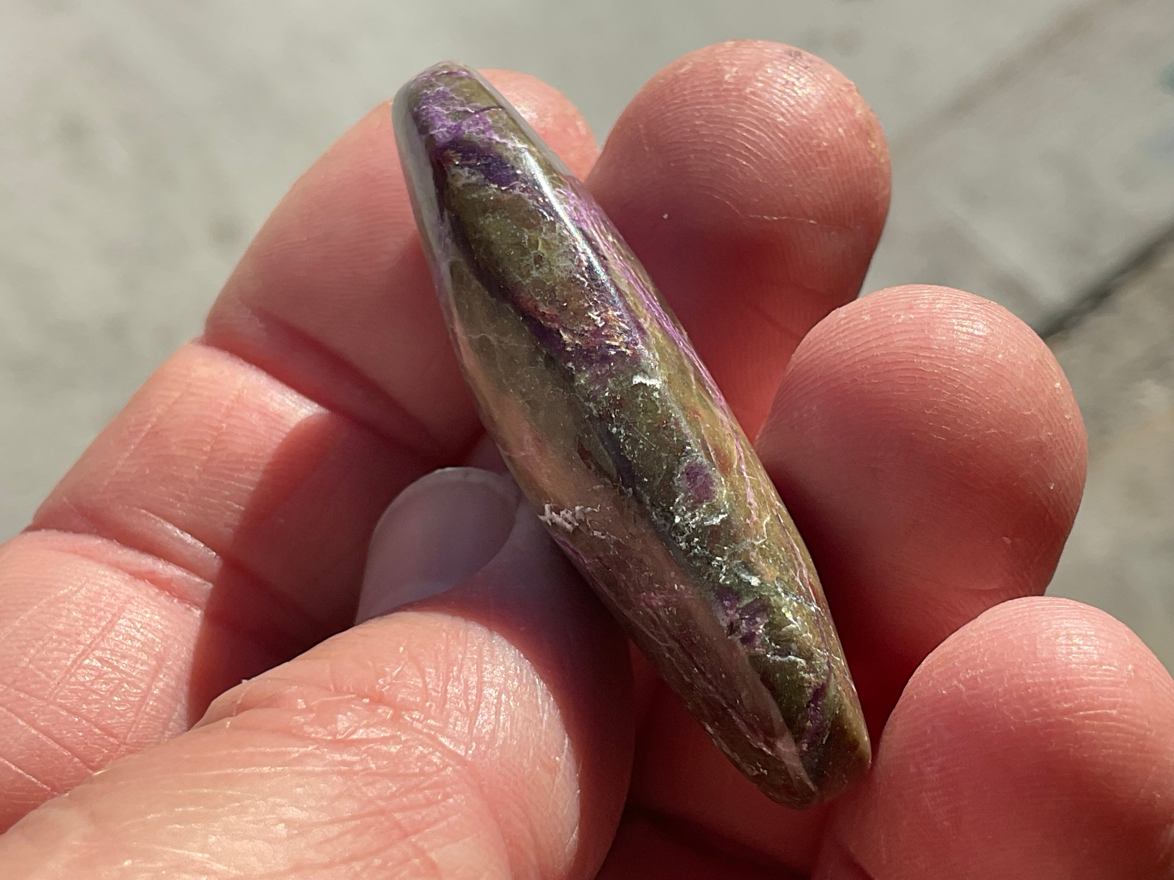 14g Atlantisite Small Palmstone 1A