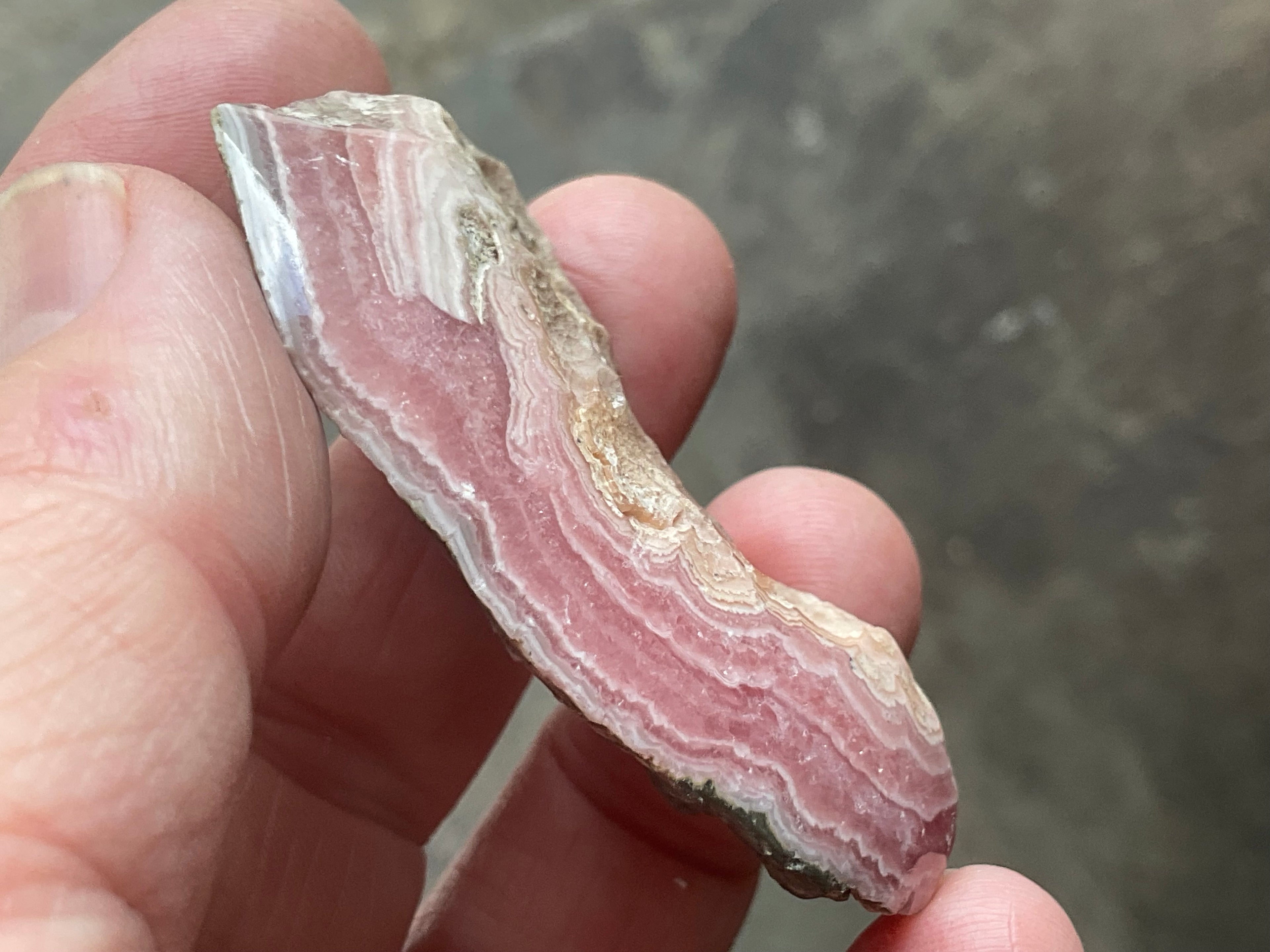58g Rhodochrosite Polished Specimen 6C