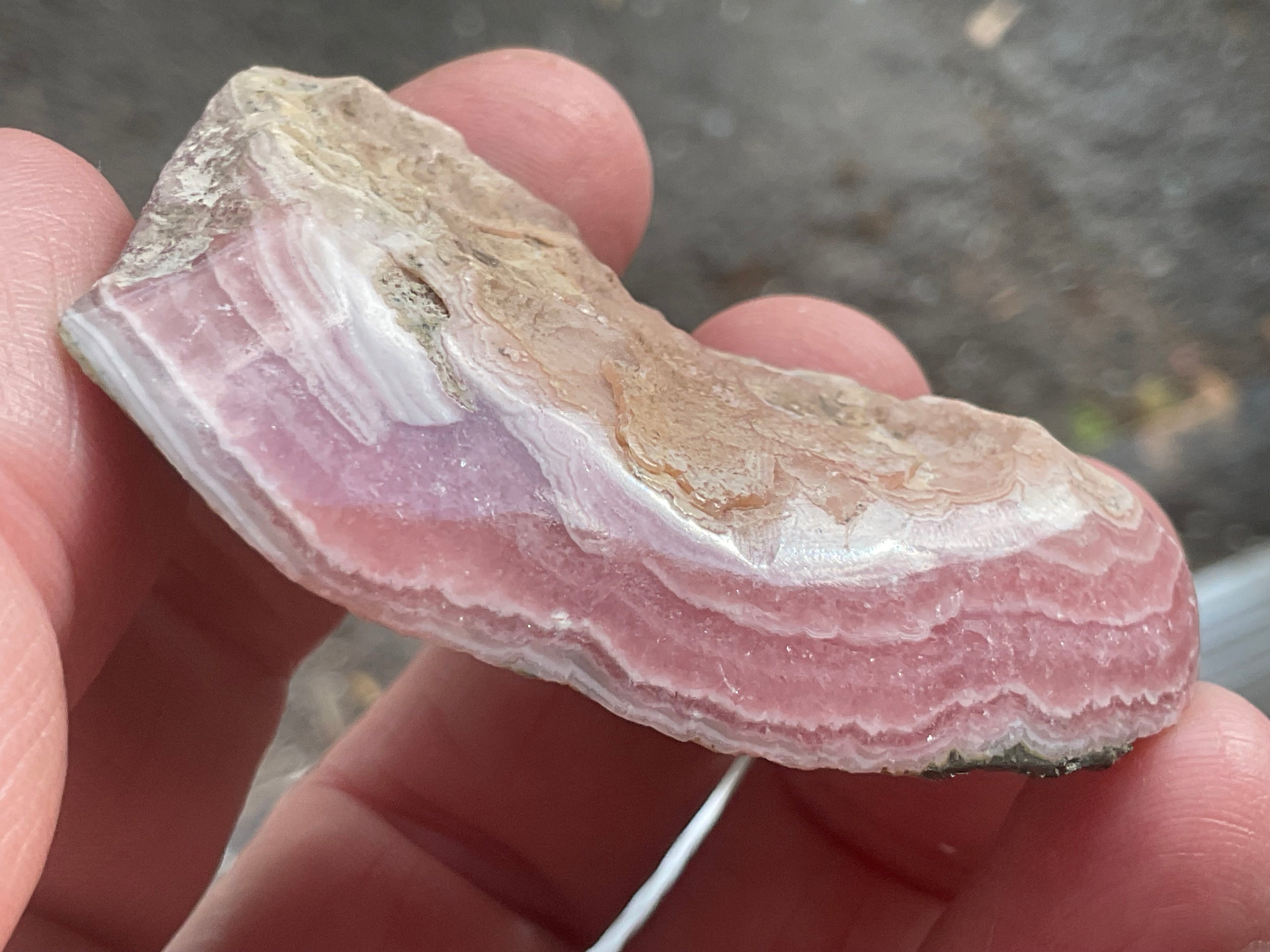 58g Rhodochrosite Polished Specimen 6C