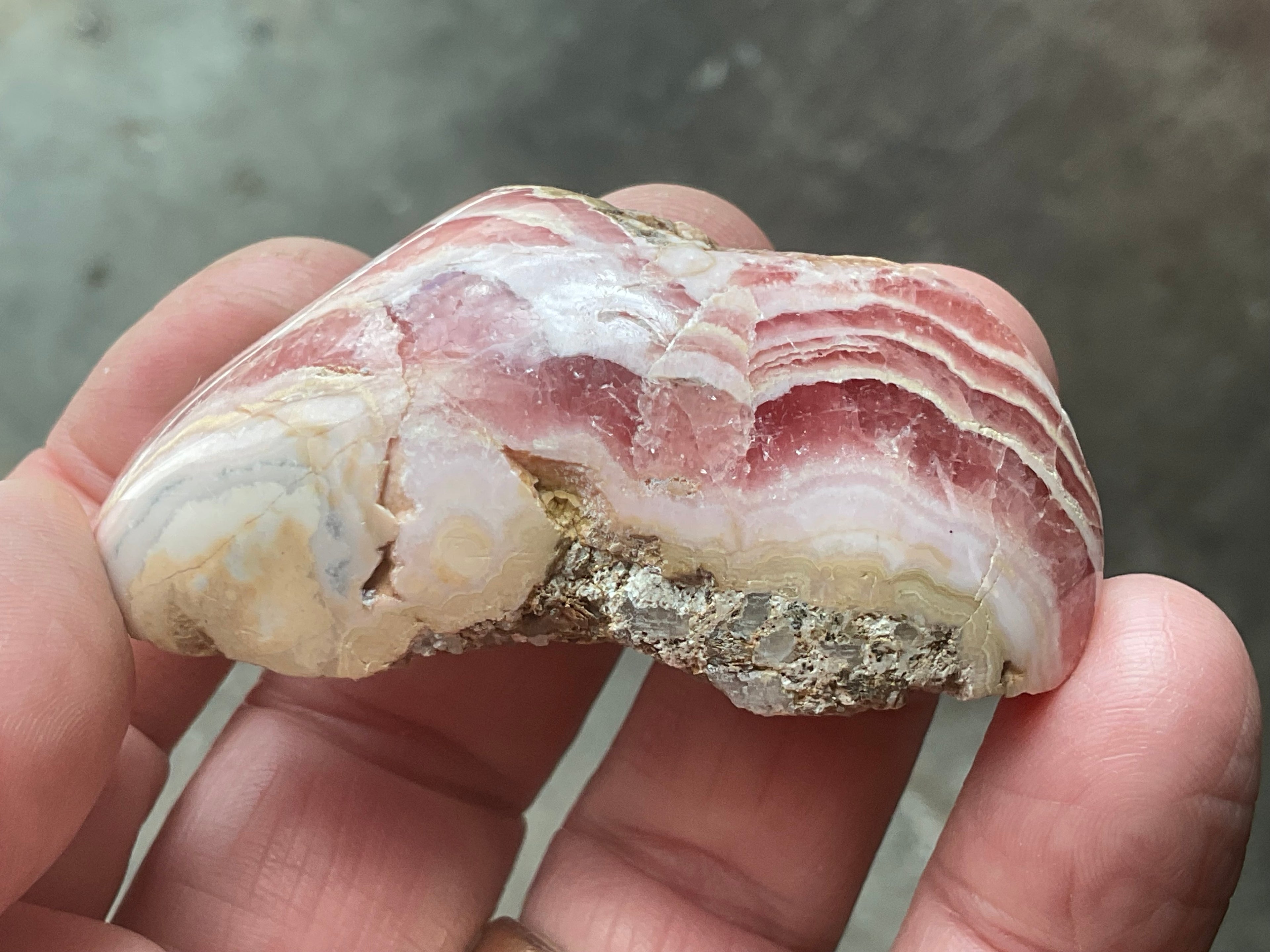 68g Rhodochrosite Polished Specimen 7B