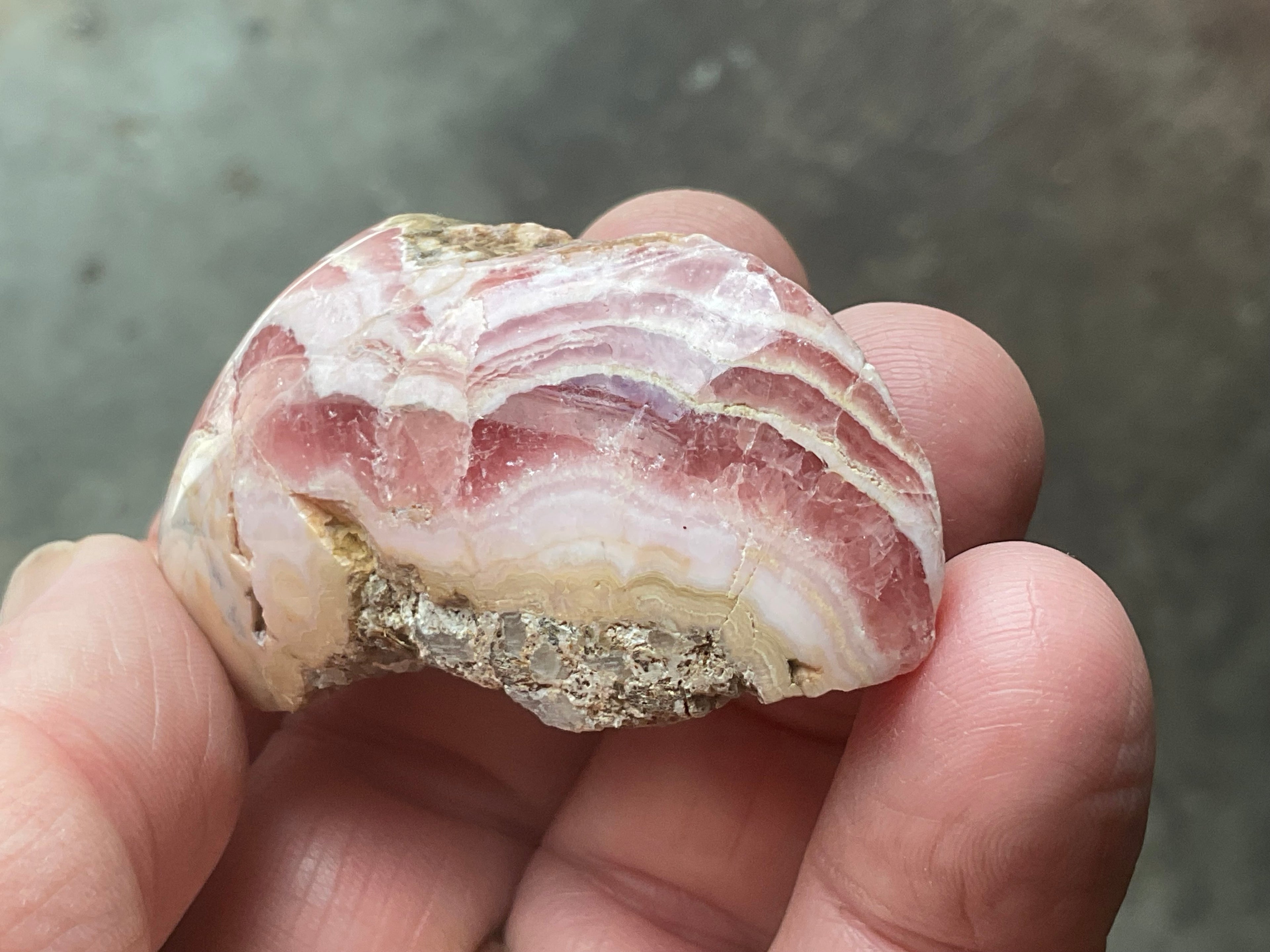 68g Rhodochrosite Polished Specimen 7B