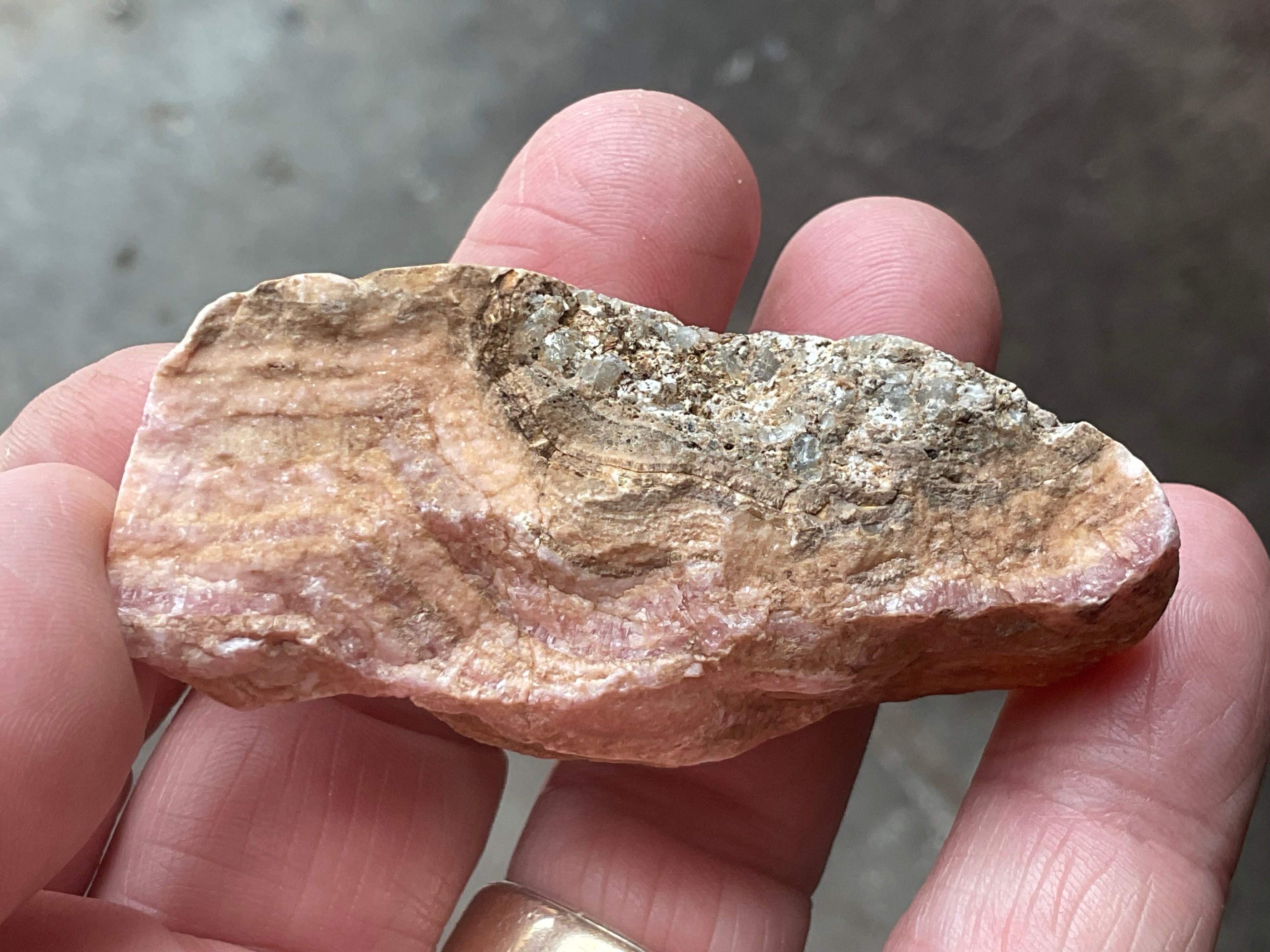 68g Rhodochrosite Polished Specimen 7B