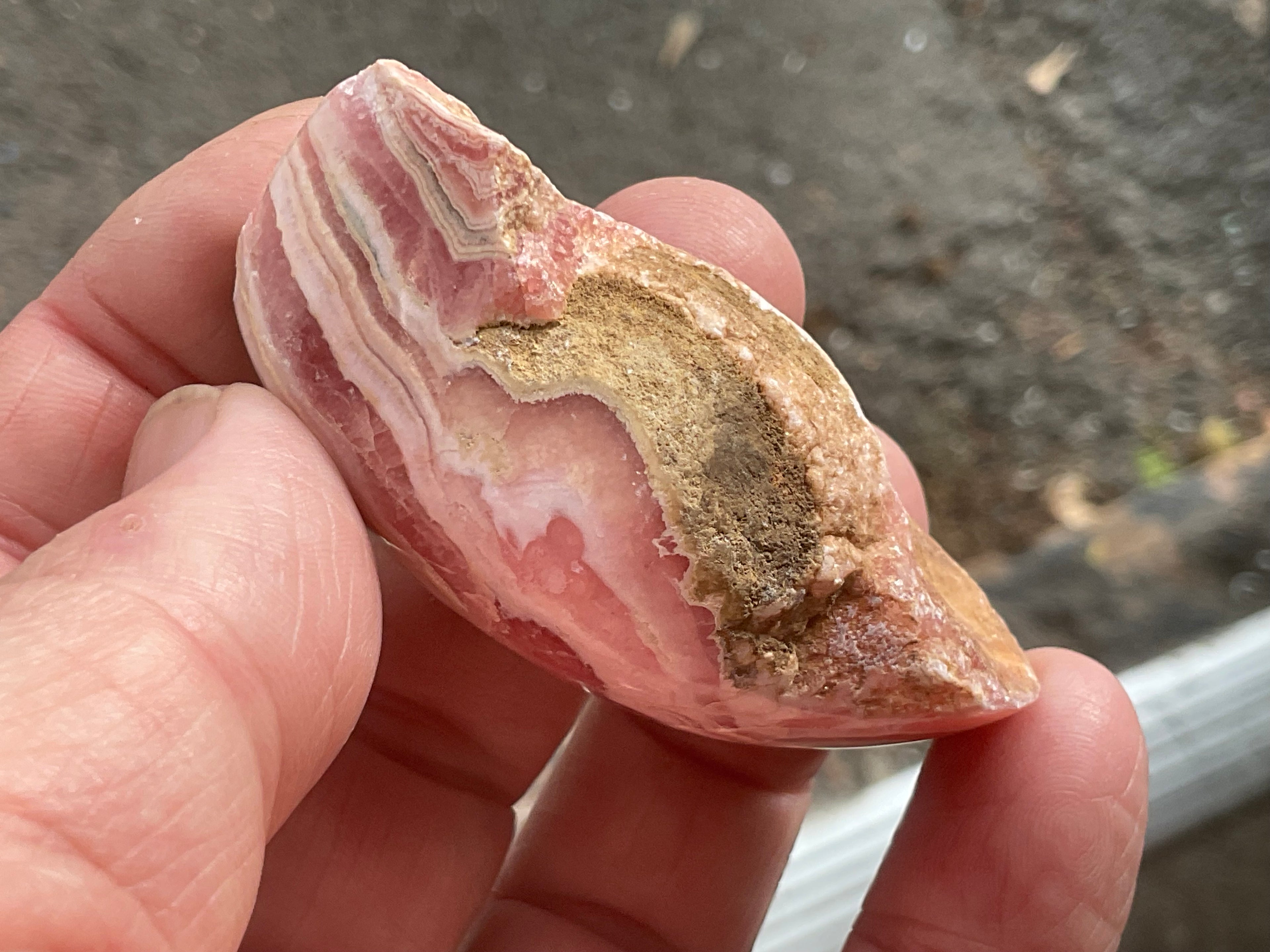 68g Rhodochrosite Polished Specimen 7B